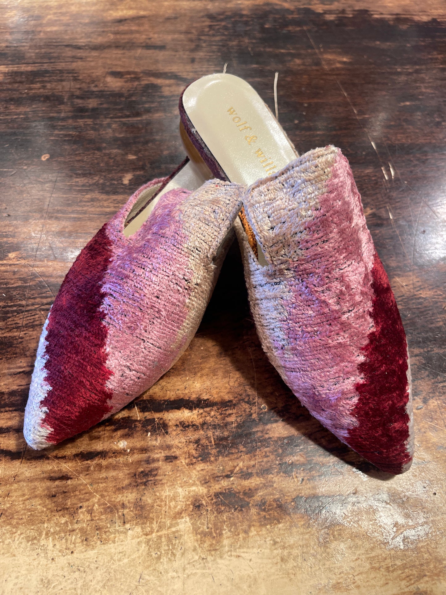 ART DECO POINTED MULE