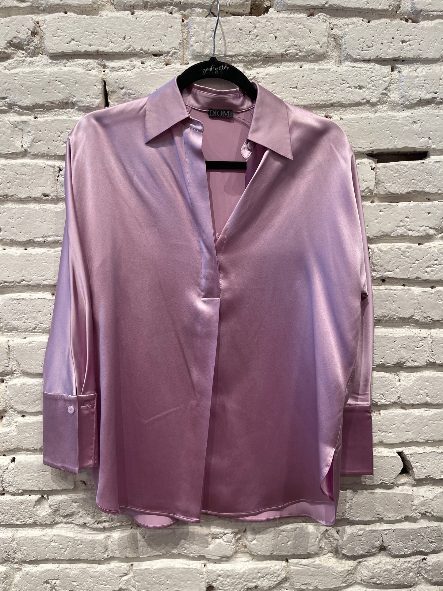 SILK COLLAR SHIRT LONG SLEEVE LOURVE T2297S