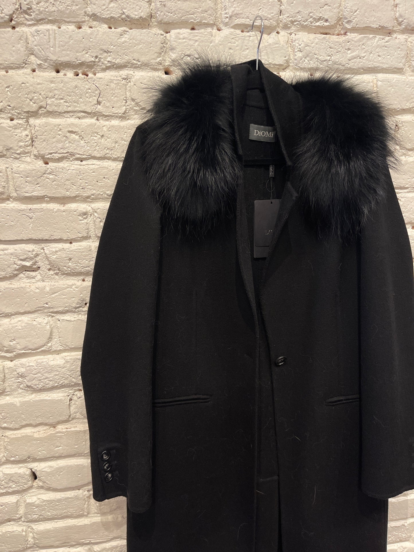 LONG TRENCH DM9825 BLACK