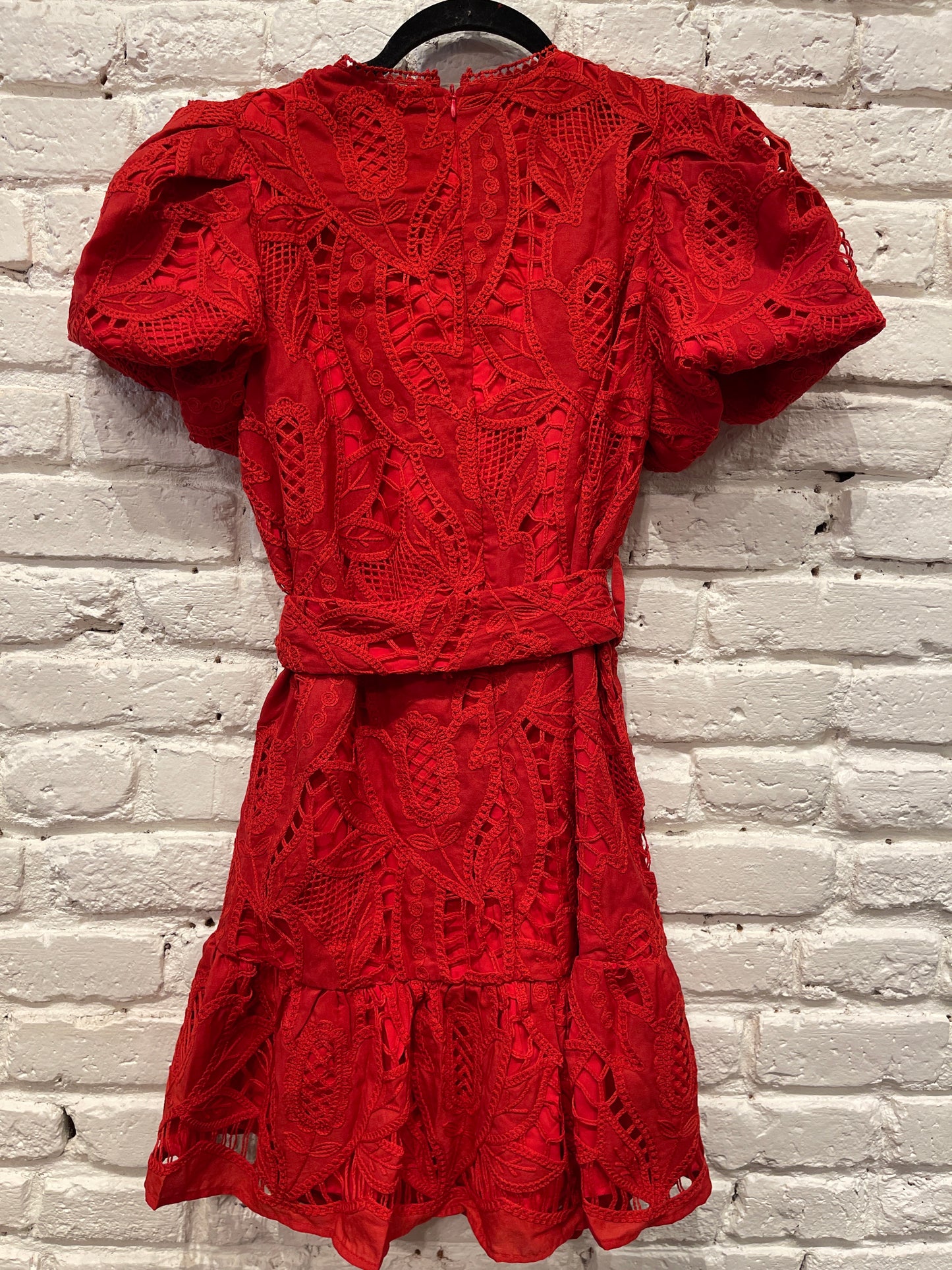 THEA DRESS RED