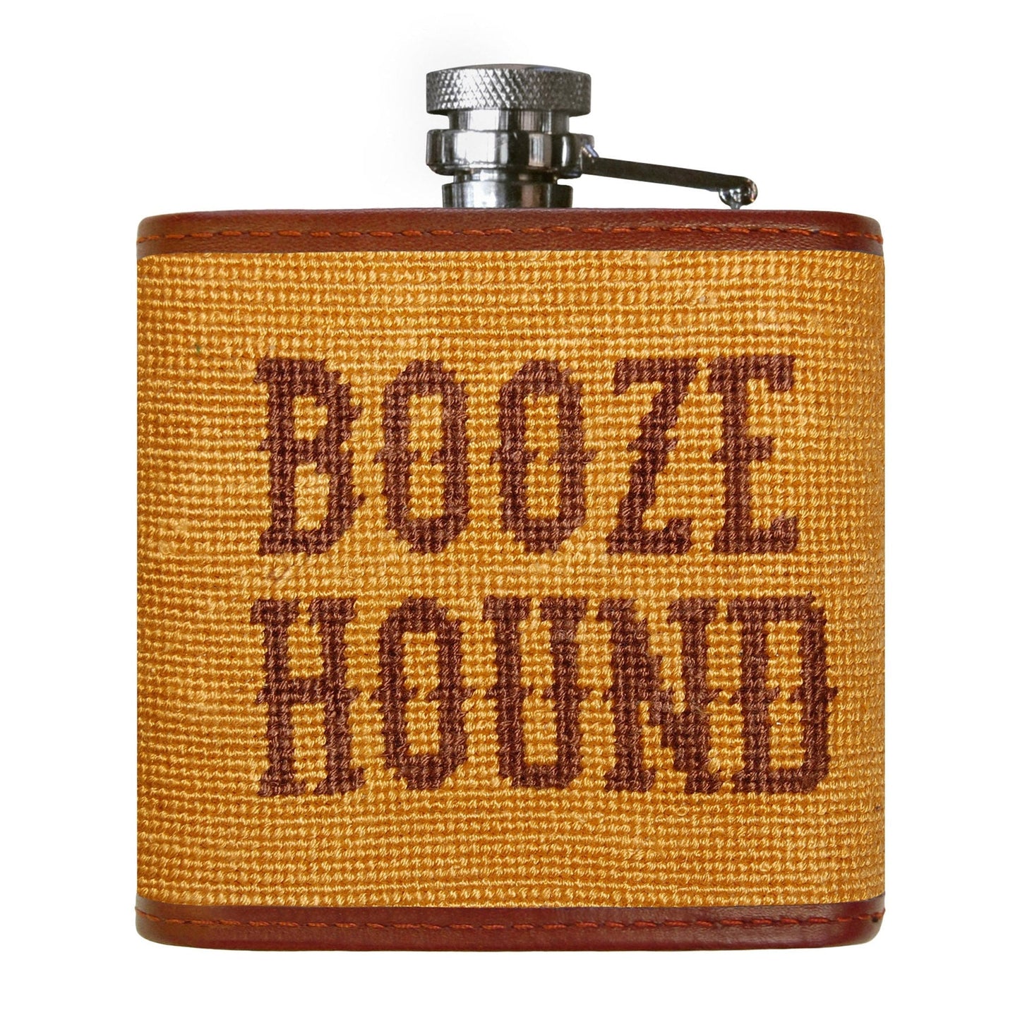 Booze Hound Flask (Mustard)