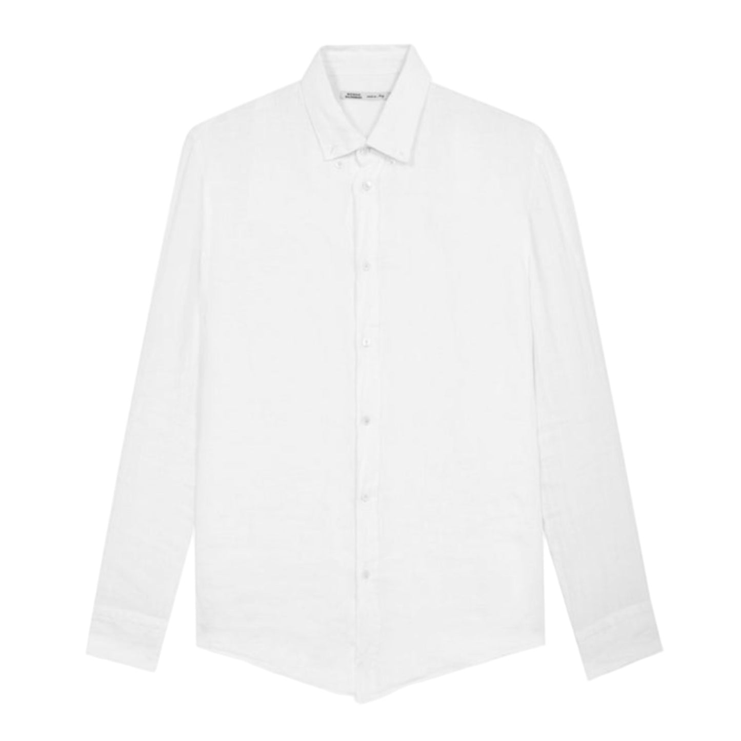 Baldassari Button Down Shirt Dyed (White)