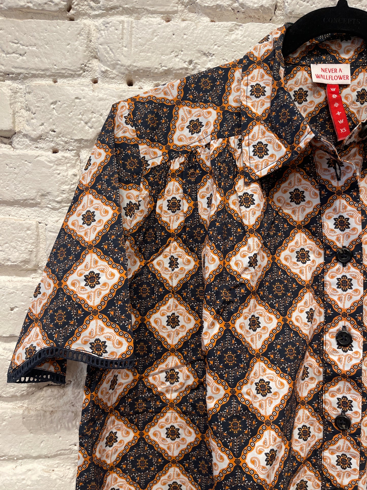 MEGAN DRESS NOUVEAU SQUARES