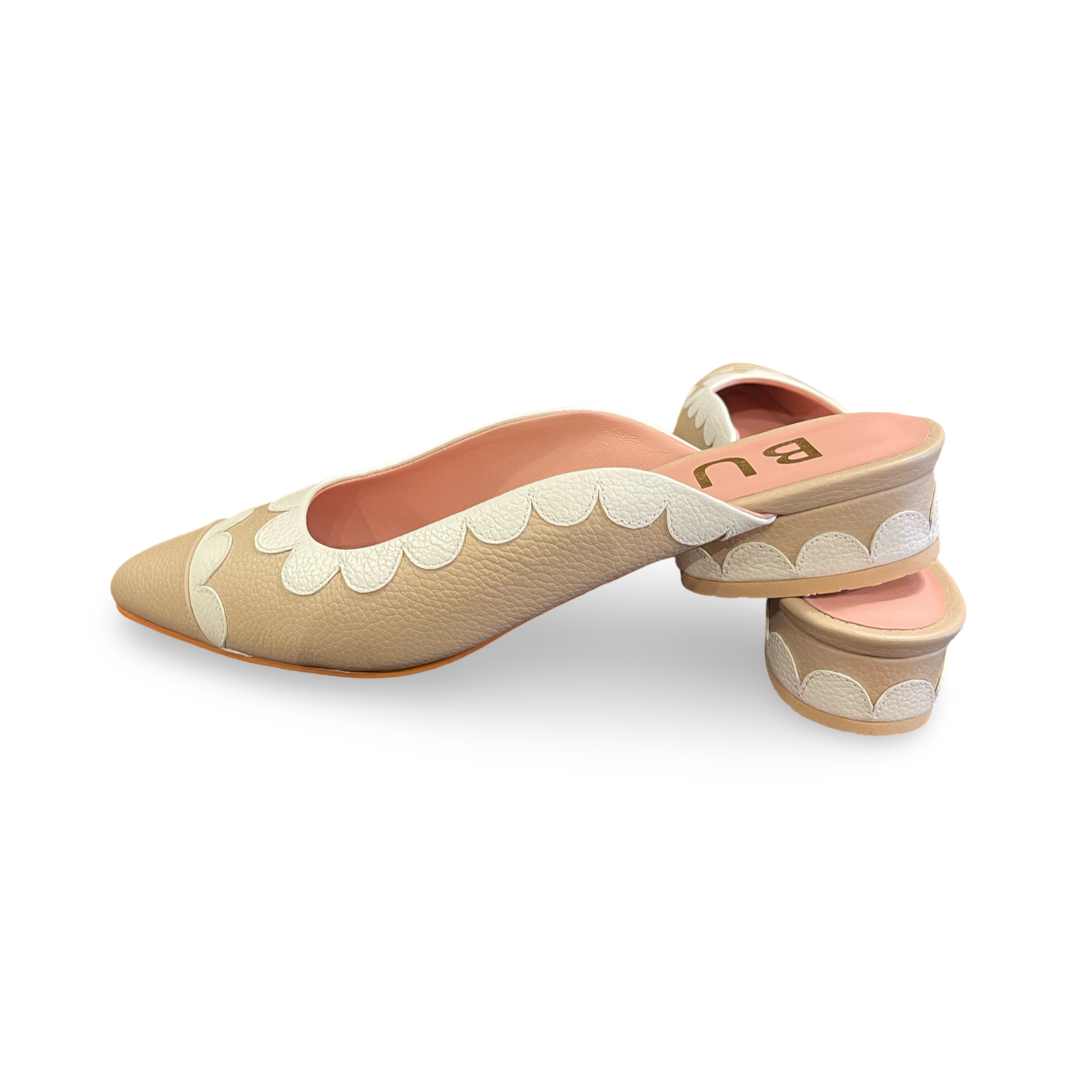 MELAINE MULE SAND OFF WHITE