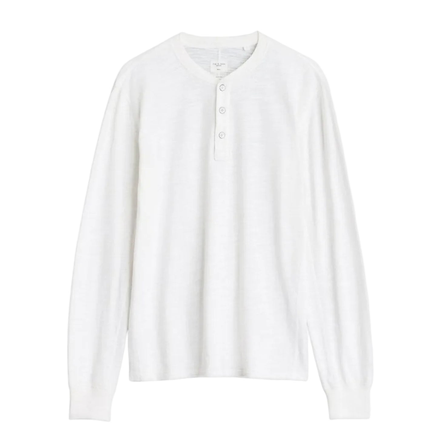 Classic Flame Henley (White)