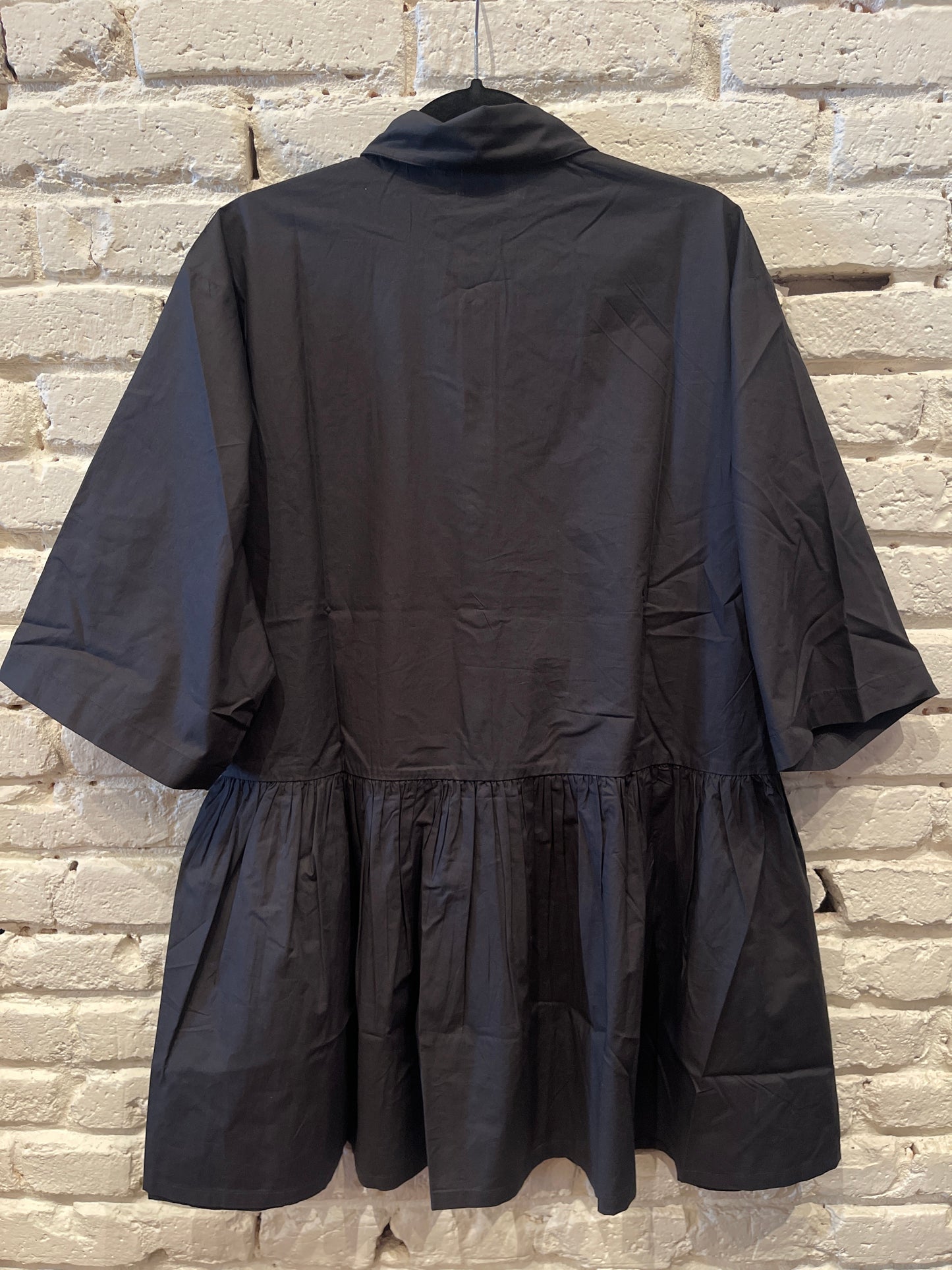 SHIRT DRESS BLACK