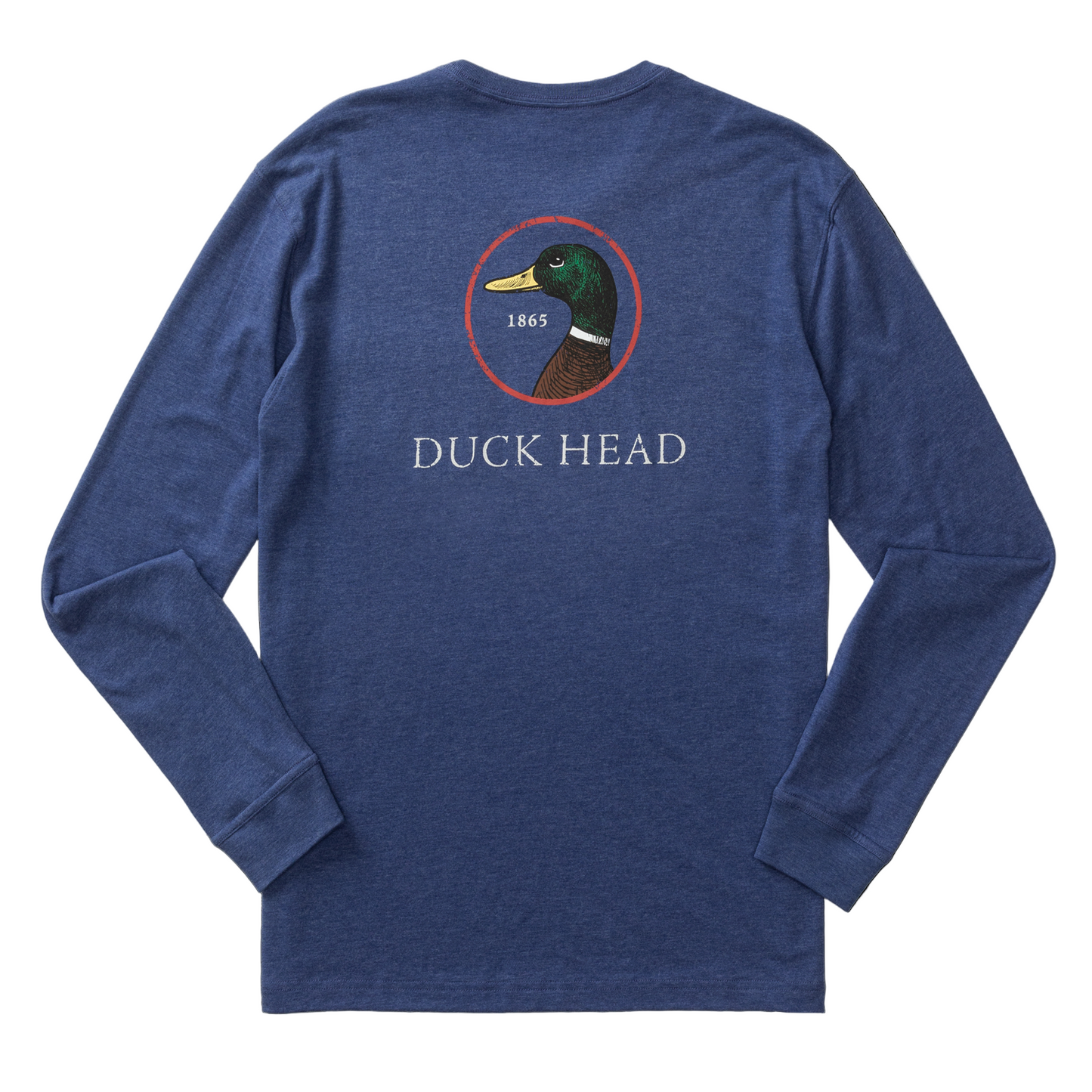 Logo Long Sleeve T-Shirt (Beacon Blue Heather)