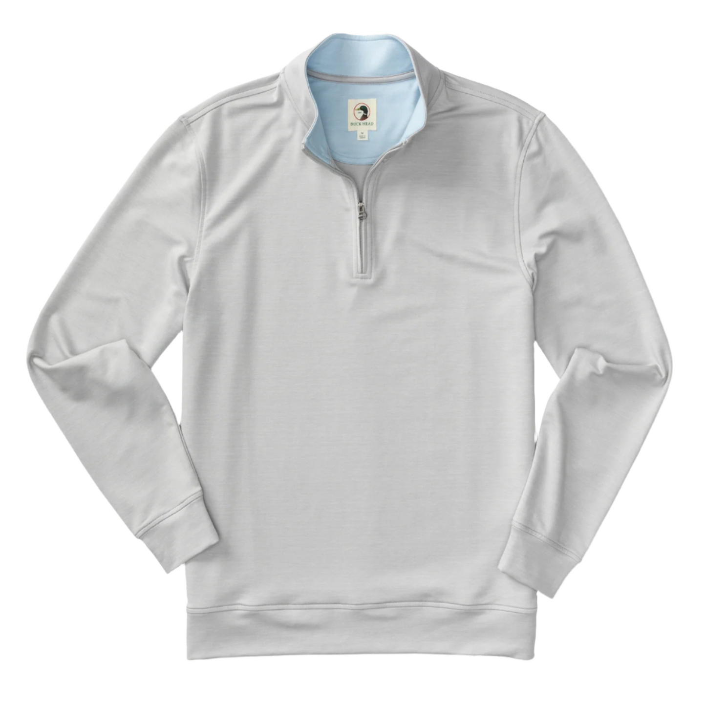 Dunmore Performance ¼ Zip Pullover (Light Grey Heather)