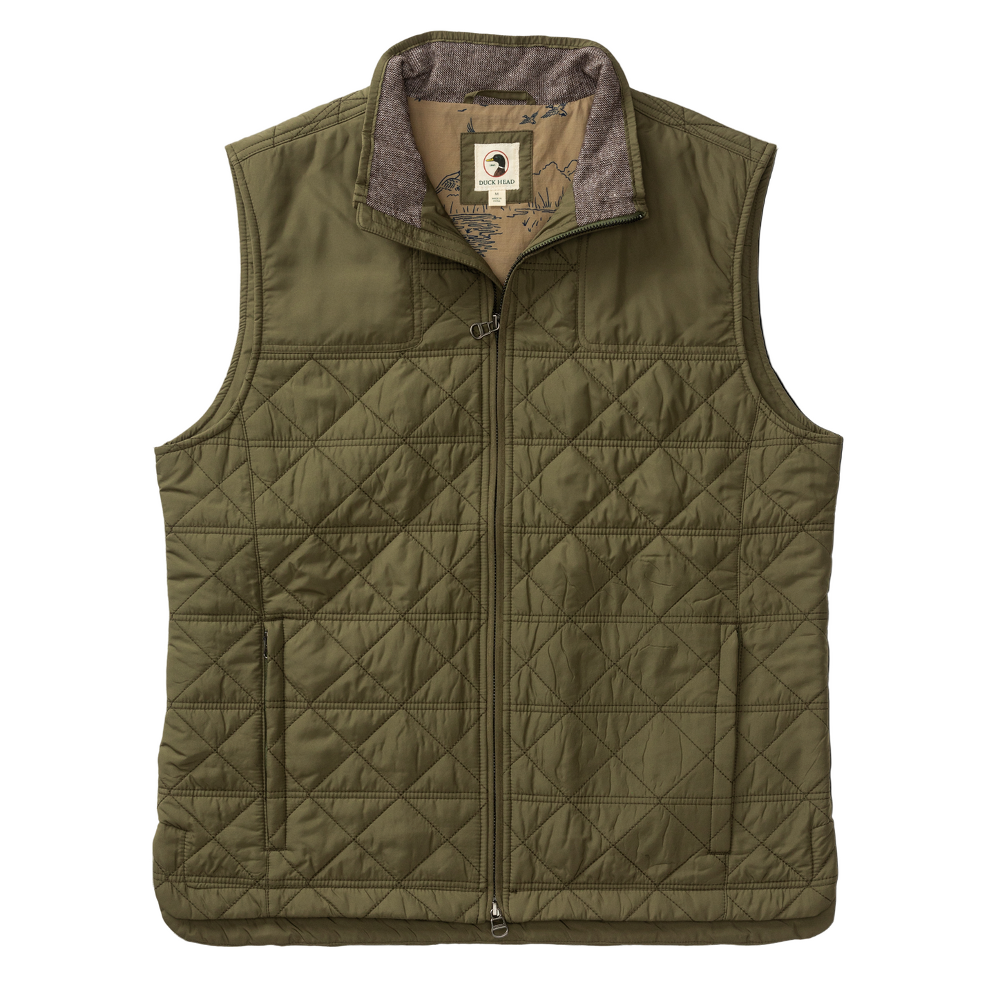 Fremont Sport Performance Quilted Vest (Olive)