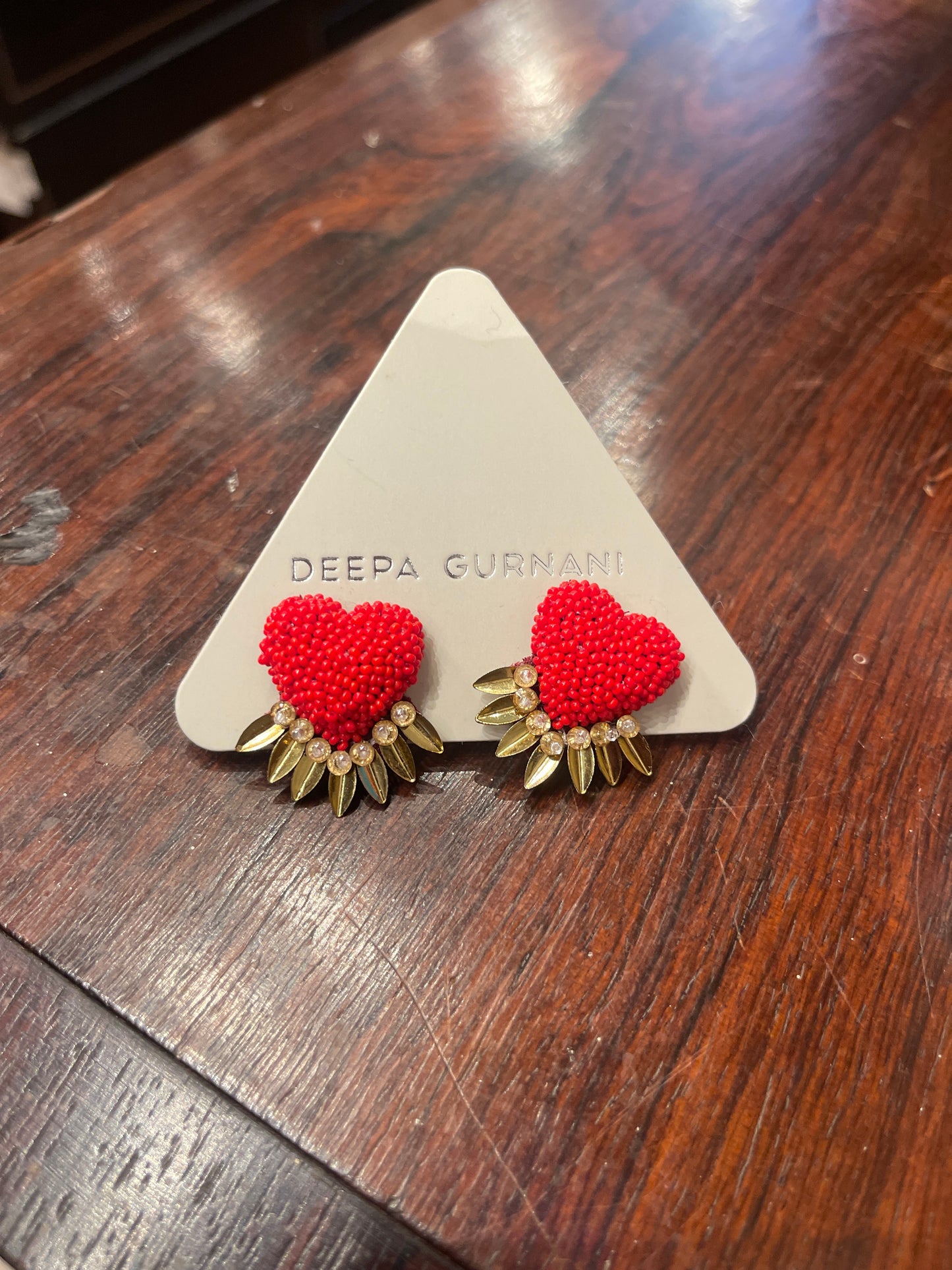 DANIKA EARRINGS RED