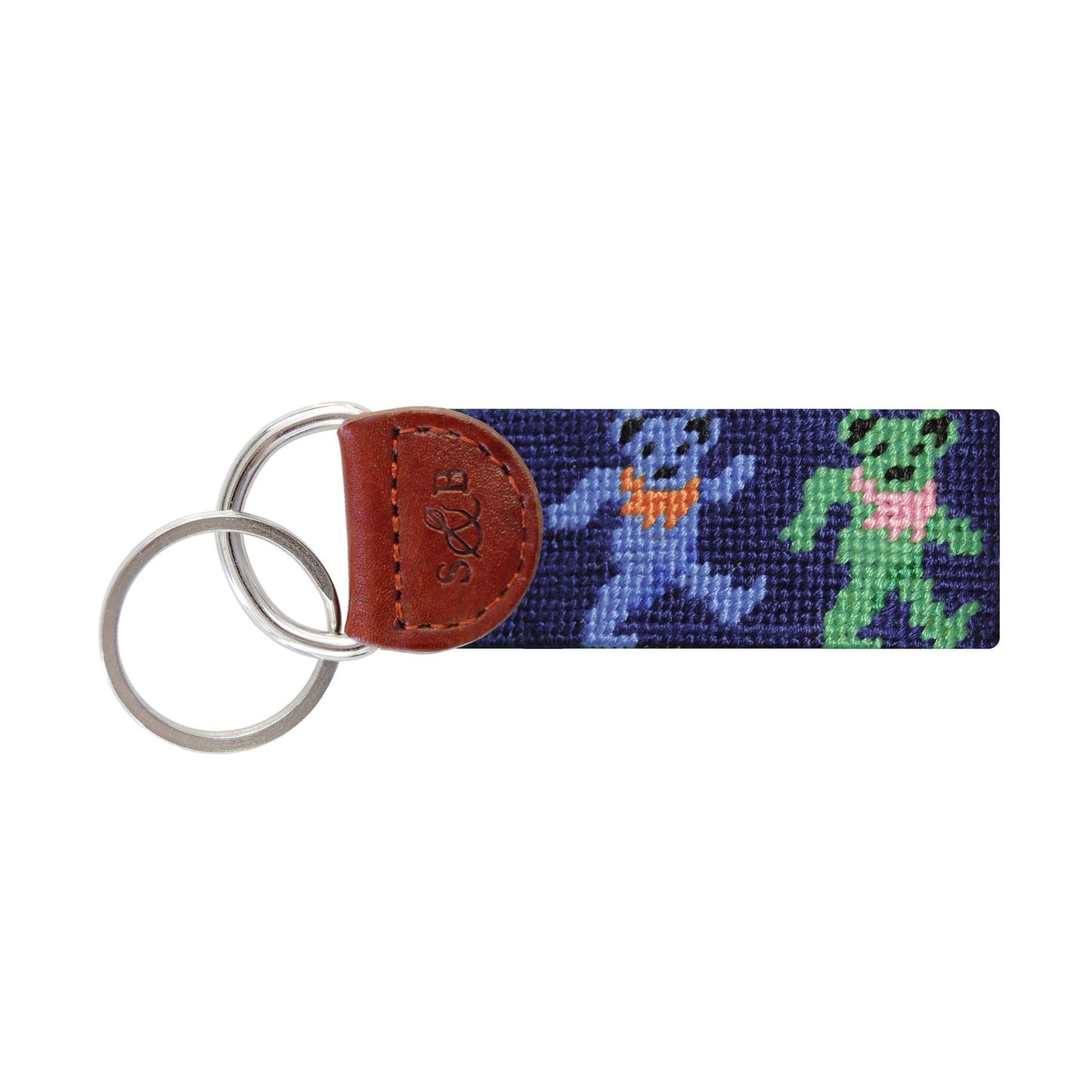 Dancing Bears Key Fob (Navy)