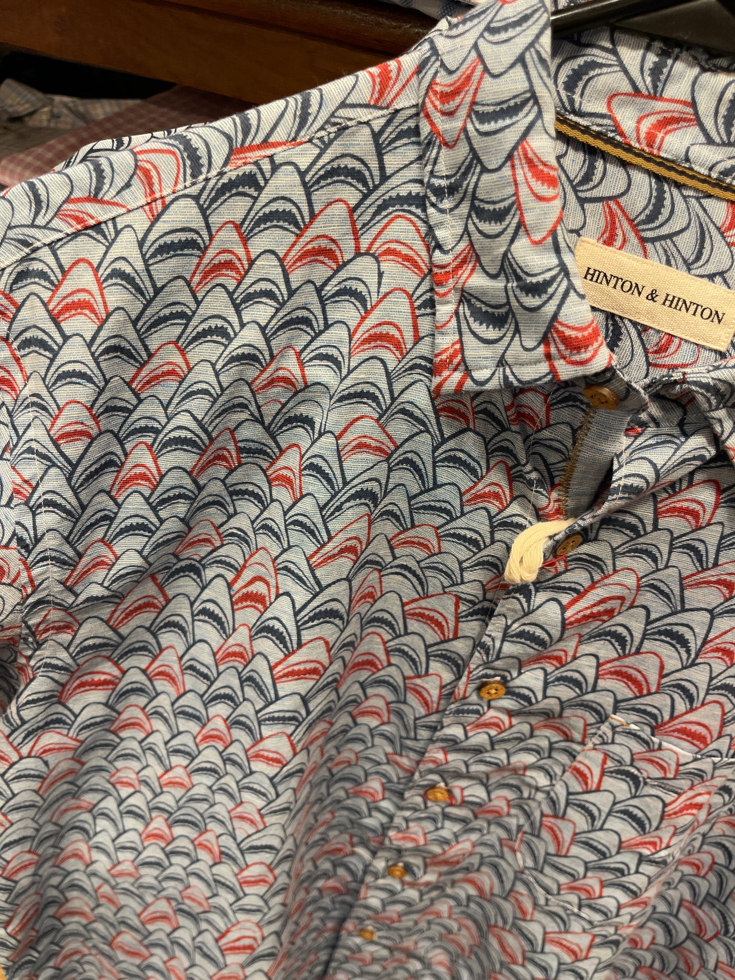 Shark Button Up