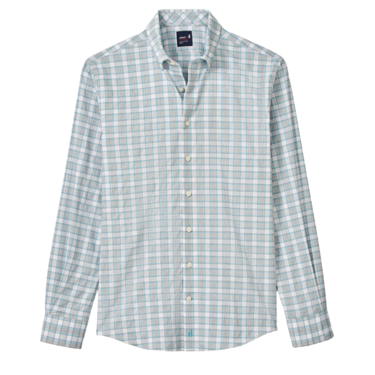 Everyday Performance Button Down Shirt - Gatlin (Light Gray)
