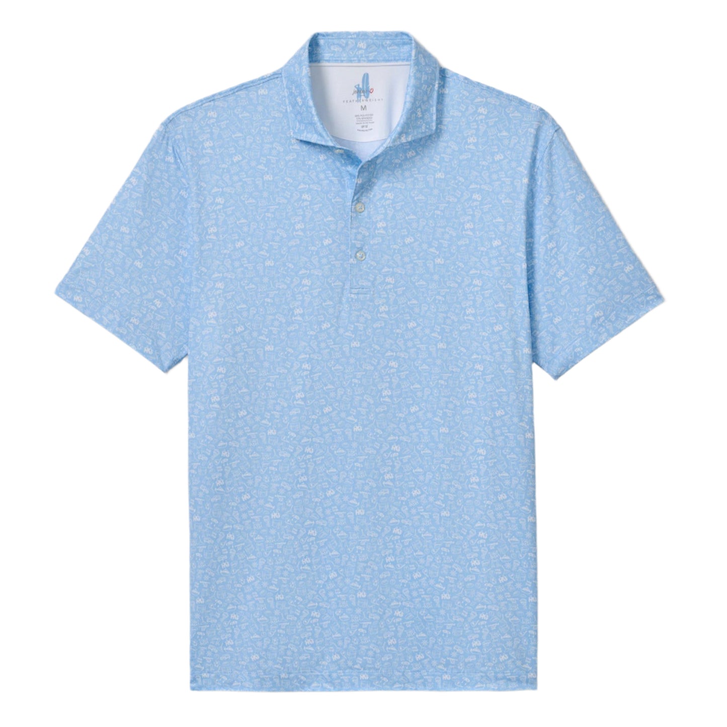 Featherweight Performance Polo - Wine Mixer (Kona)