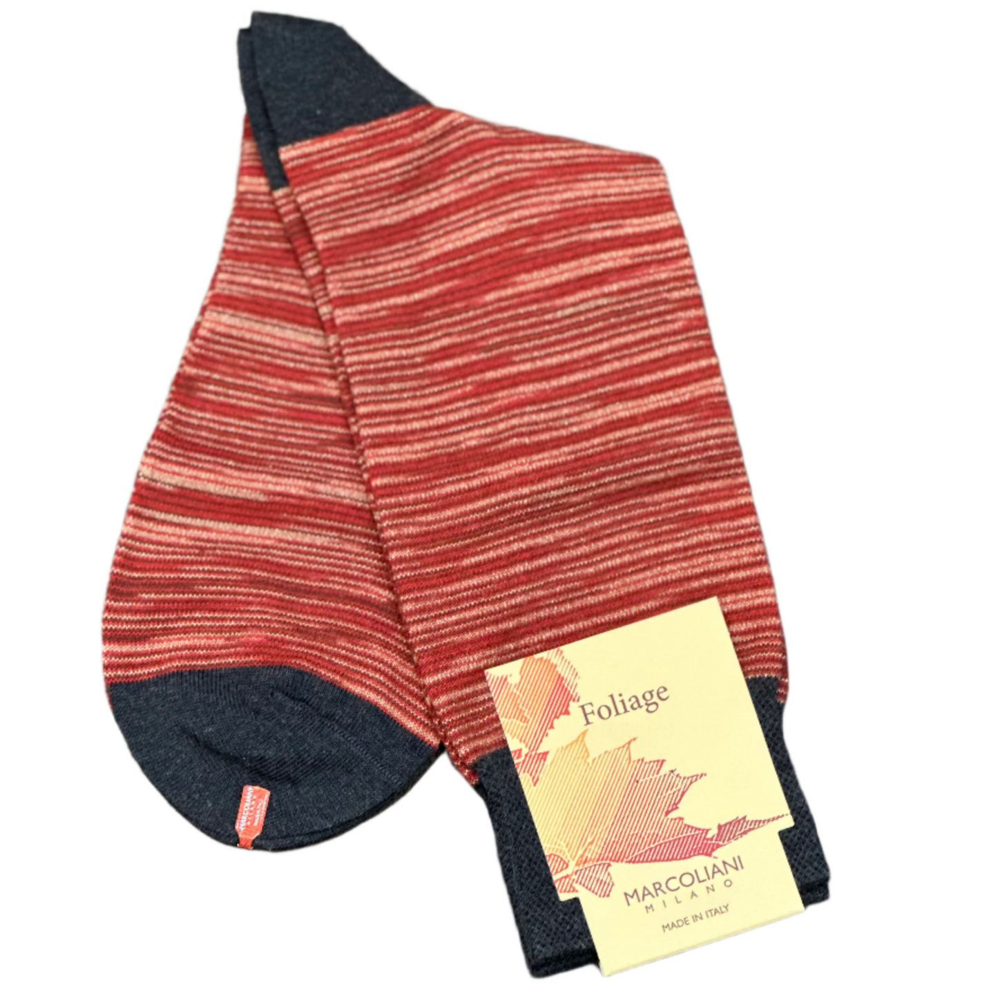 Autumn Shade Socks (Barolo Red)