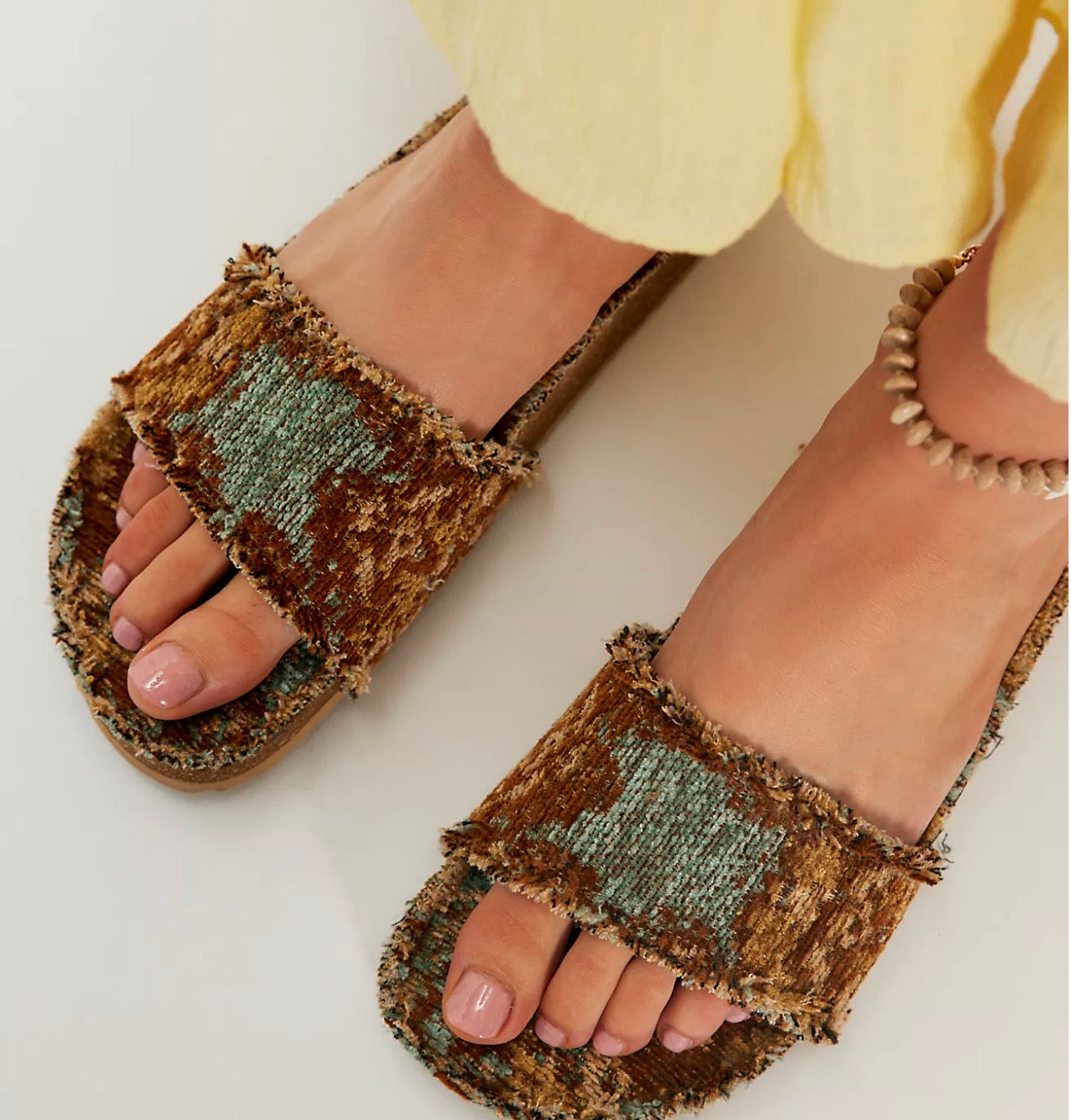 WOVEN WONDERS FOOTBED / AGUA FRESCA COMBO