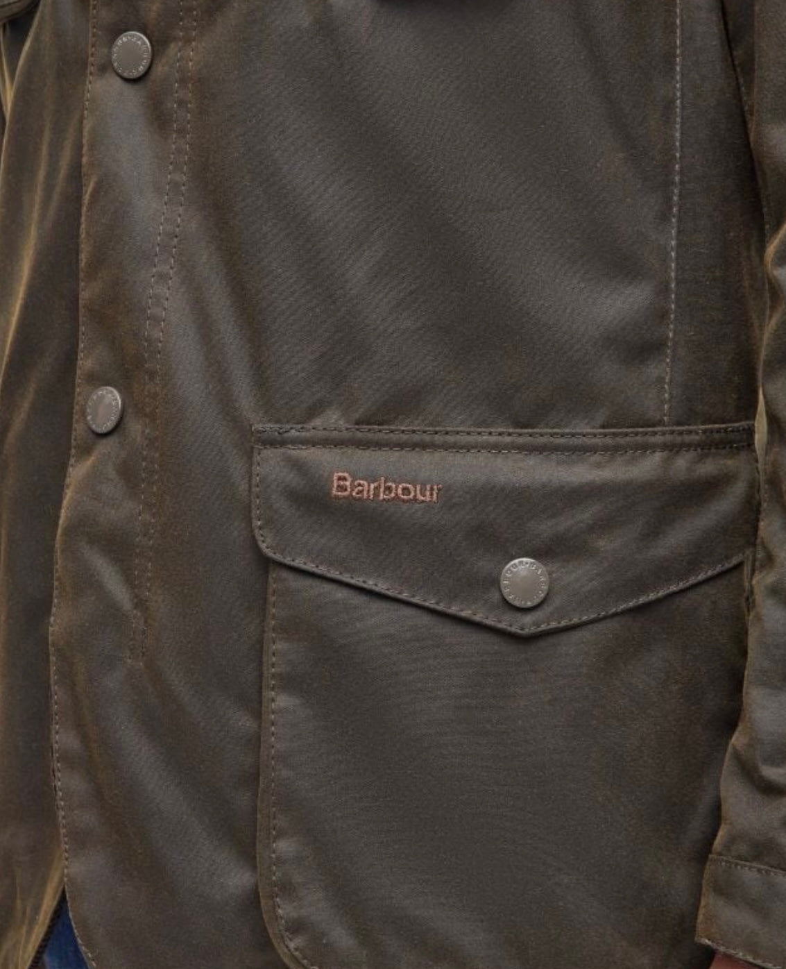 Barbour Ogston Wax Jacket (Olive)