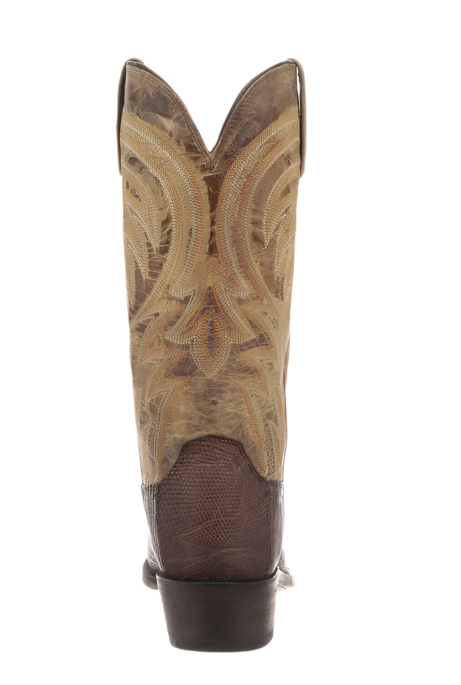 Percy Western Boot (Antique Tan + Tan)
