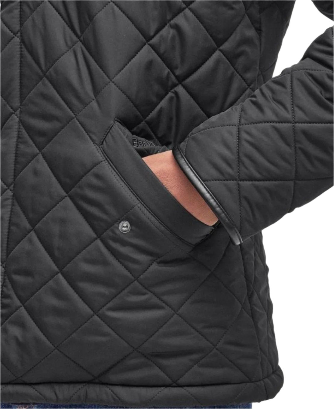 Barbour Powell Quilted Jacket (Black)