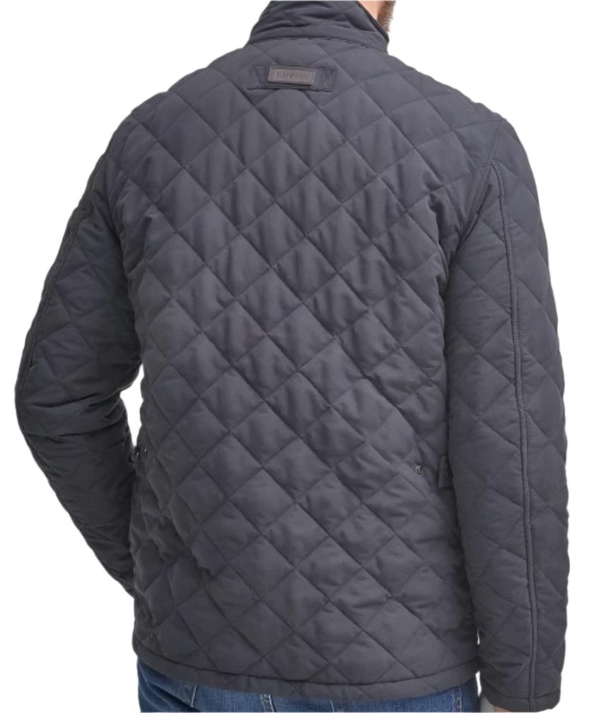 Barbour Shoveler Quilted Jacket (Navy)