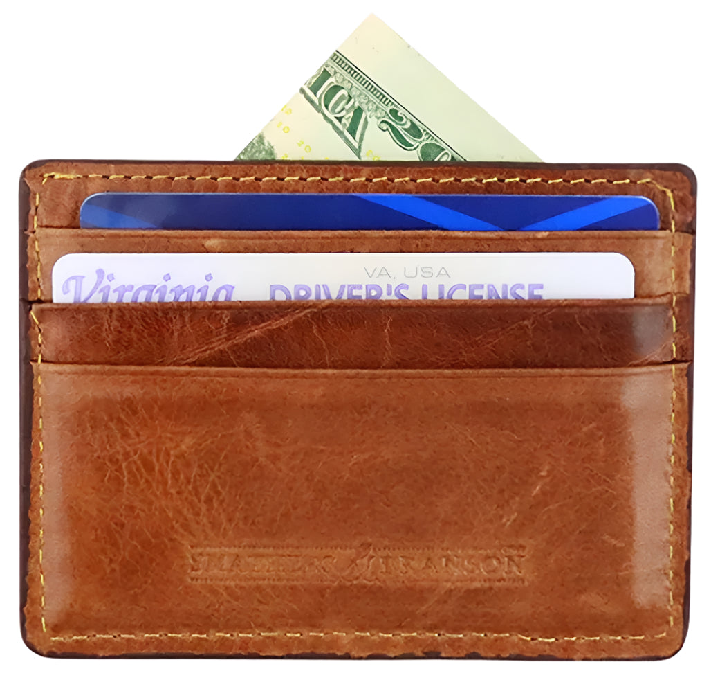 Dancing Bears Card Wallet (Dark Navy)