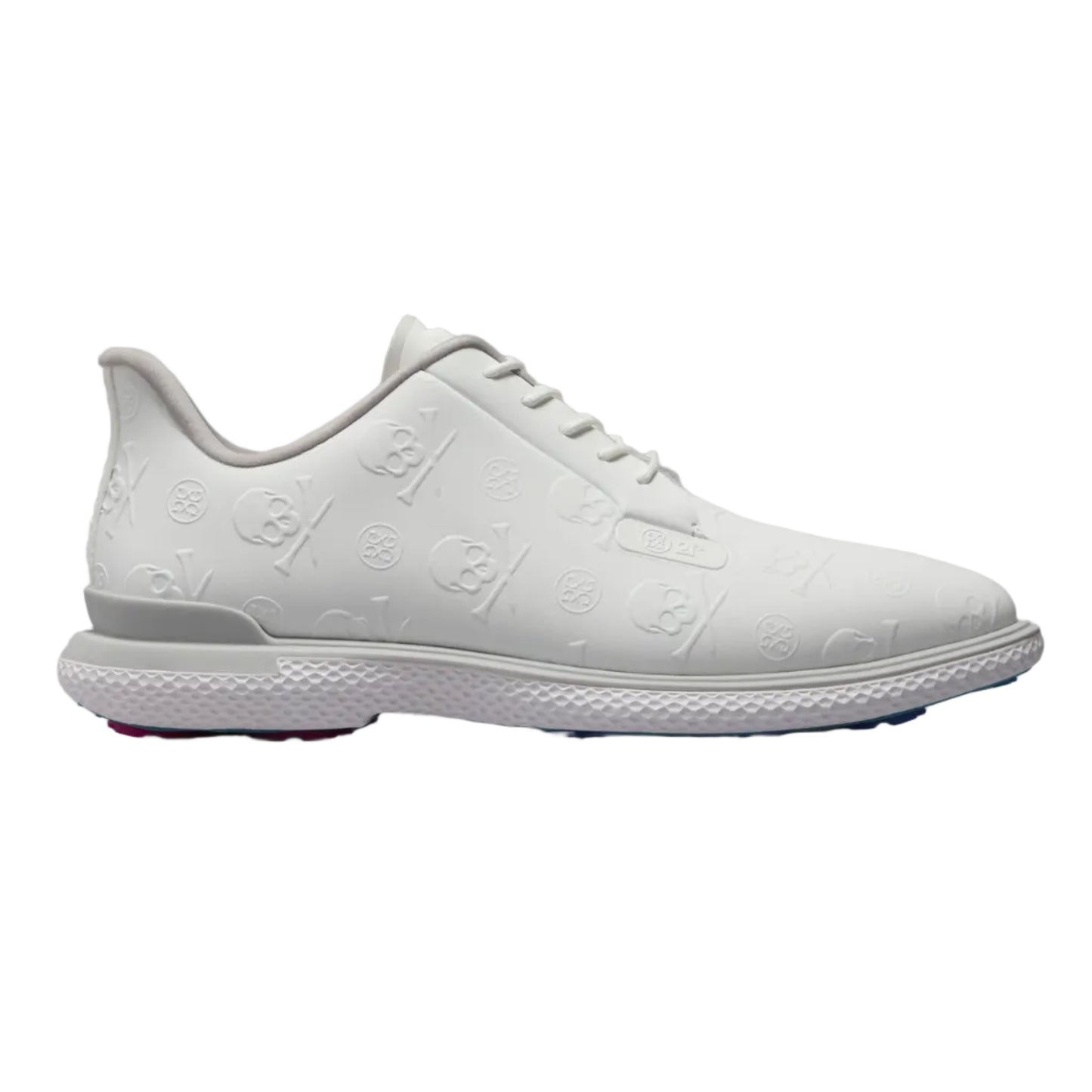 Gallivan2r Embossed Skull & Tees Golf Shoe (Snow/Nimbus)
