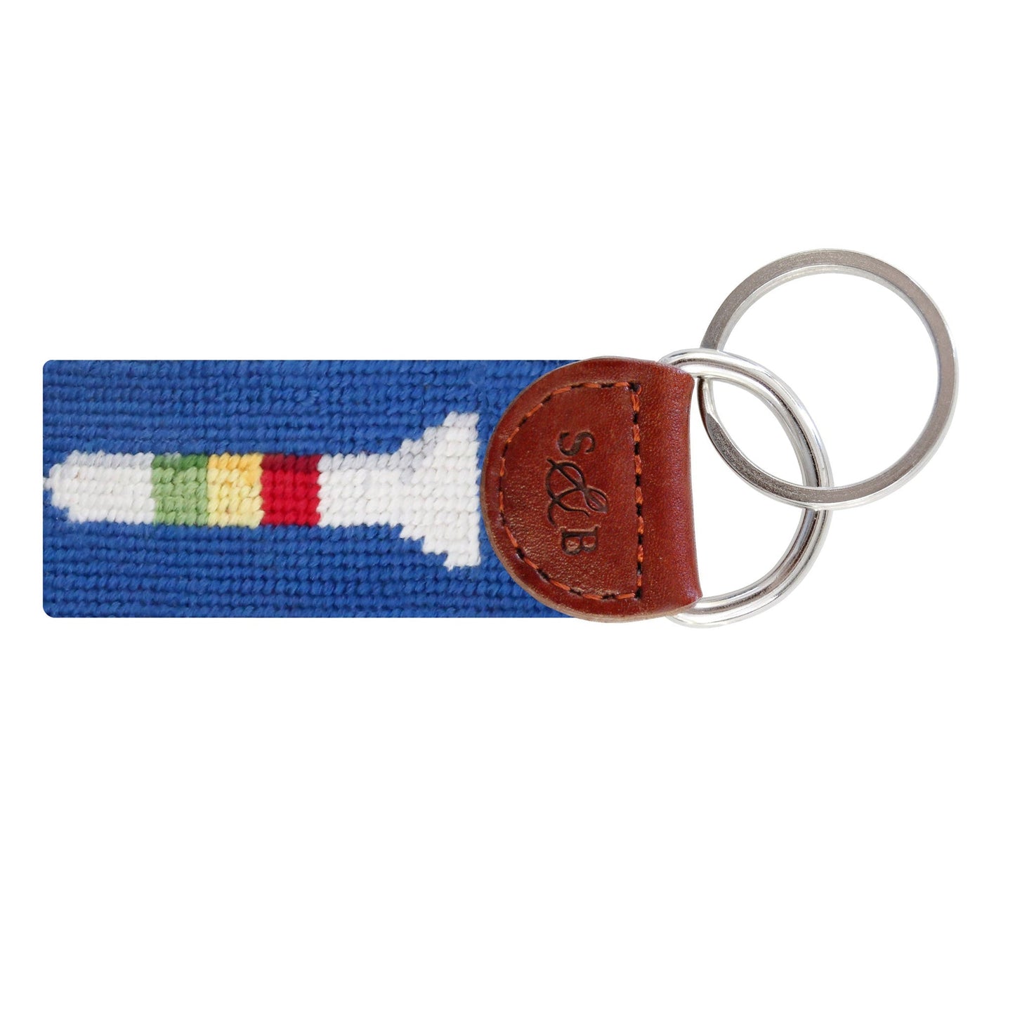 Golf Tees Key Fob (Blueberry)