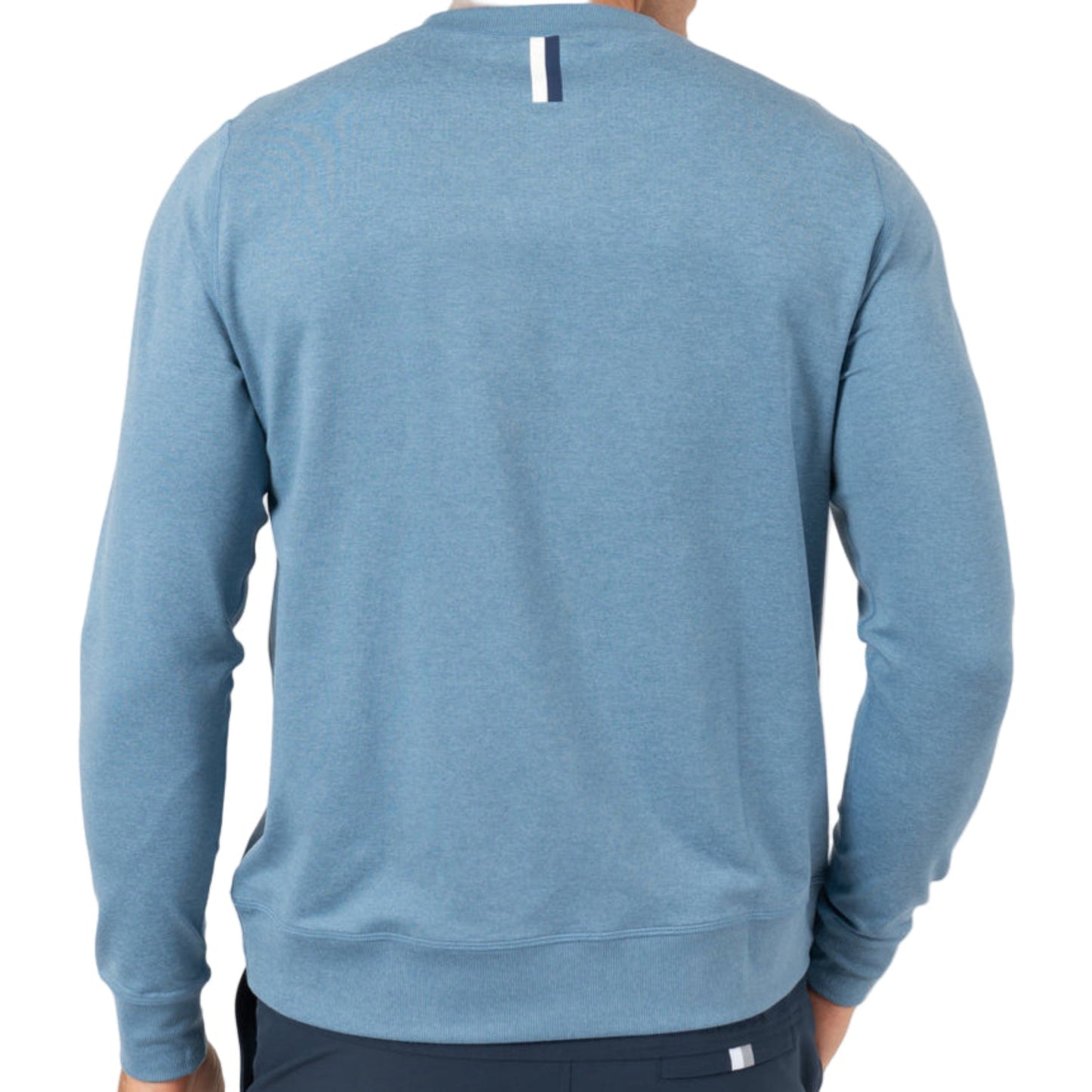 Pace Performance Crew (Heather - Cadet Blue)