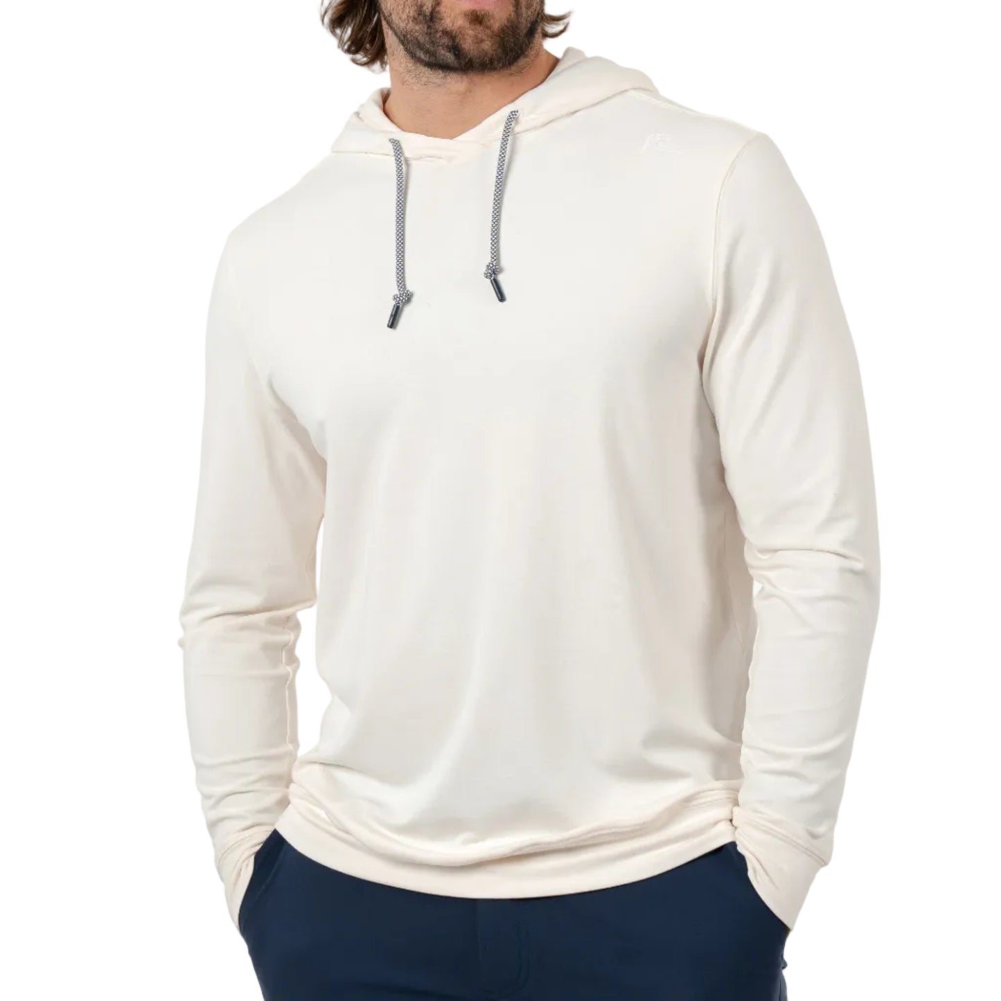 Hesi Performance Hoodie (Heather - Ivory/Parchment White)