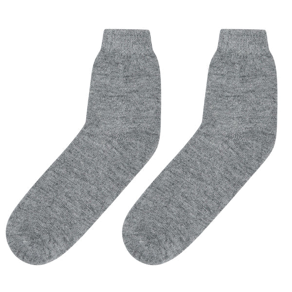 CLOUDY SILVER LUREX SOCKS