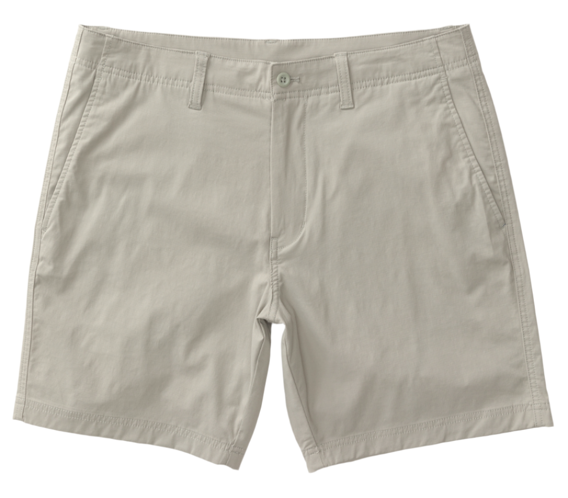8" Harbor Performance Short (Limestone Gray)