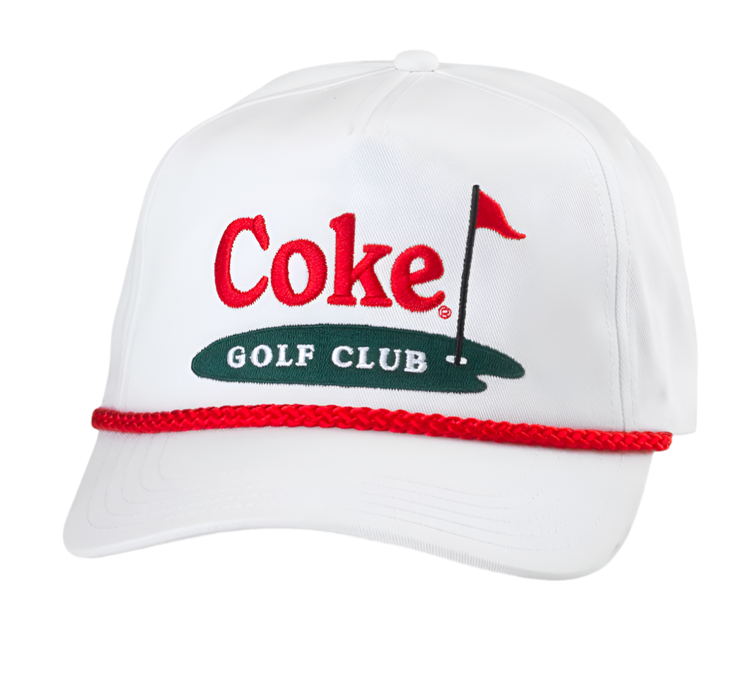 Roscoe Hat - Coke Golf Club (White)