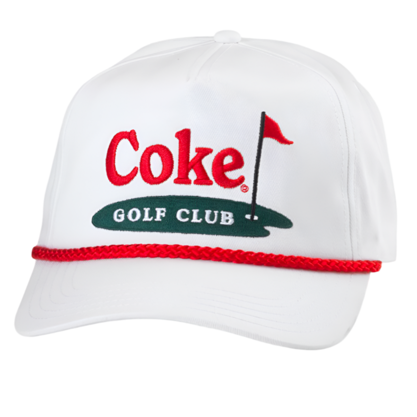 Roscoe Hat - Coke Golf Club (White)