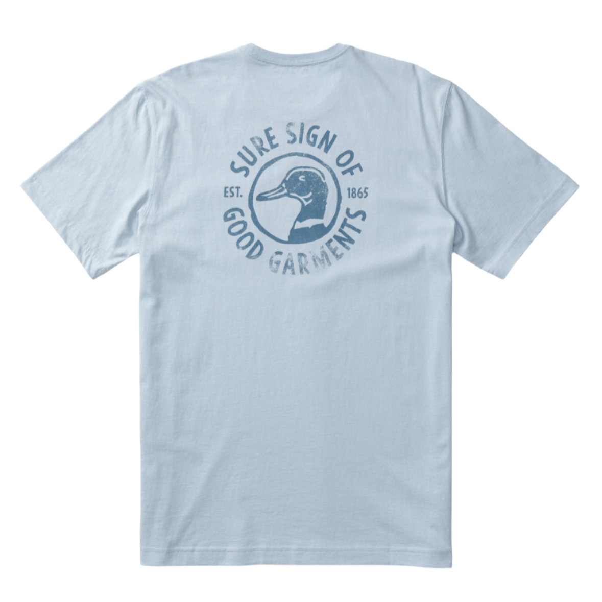 Sure Sign Short Sleeve T-Shirt (Light Blue)