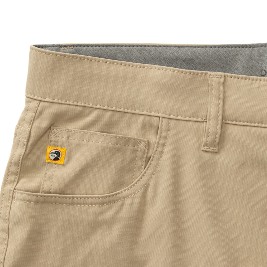 Long Drive Performance Five-Pocket (Khaki)
