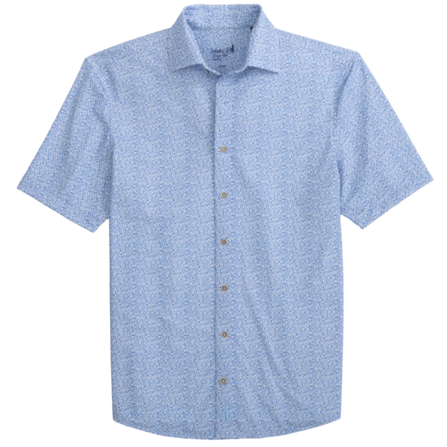 Waylan Short-Sleeve Button-Down Shirt (Maliblu)