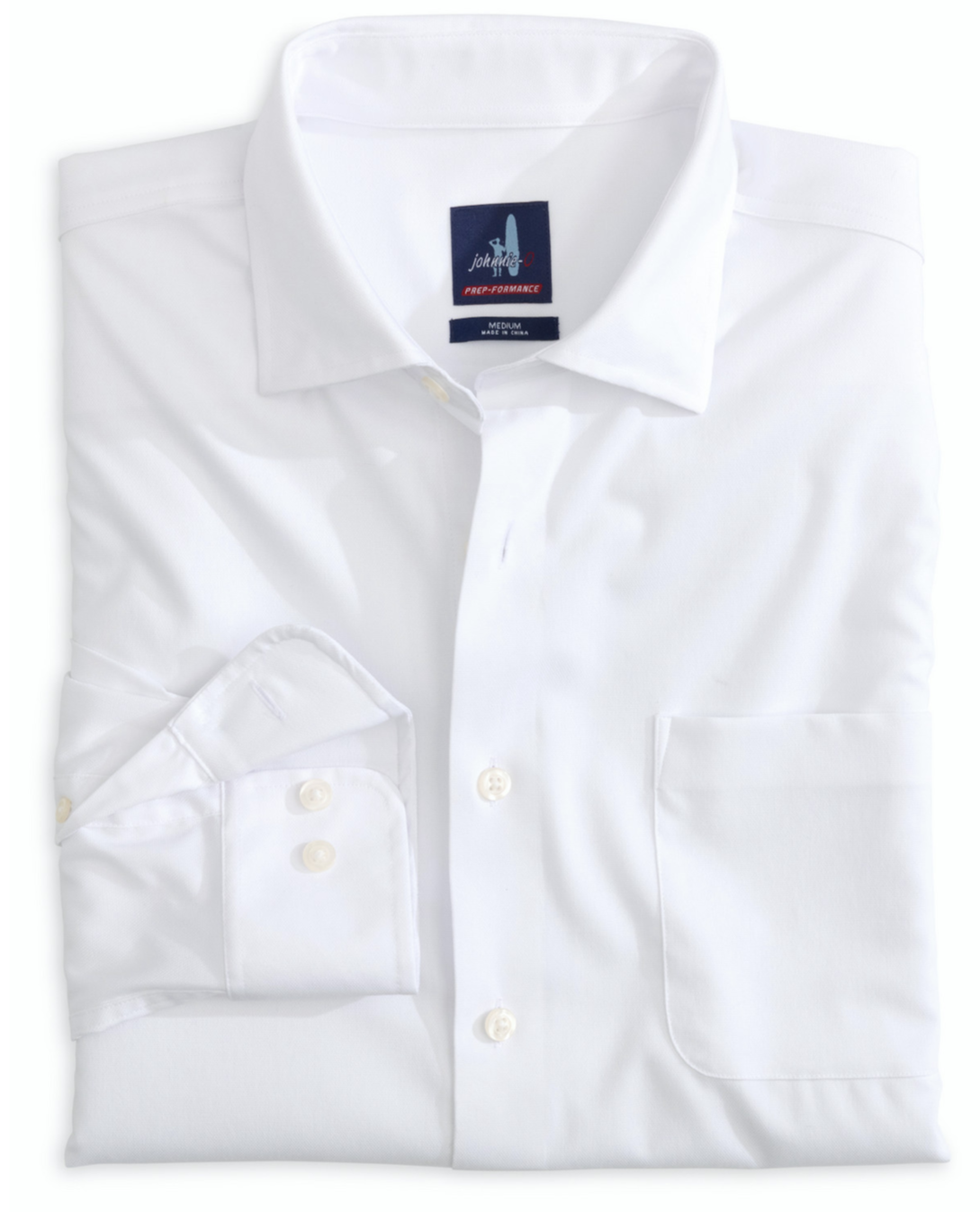 Tradd Button Down Shirt (White)