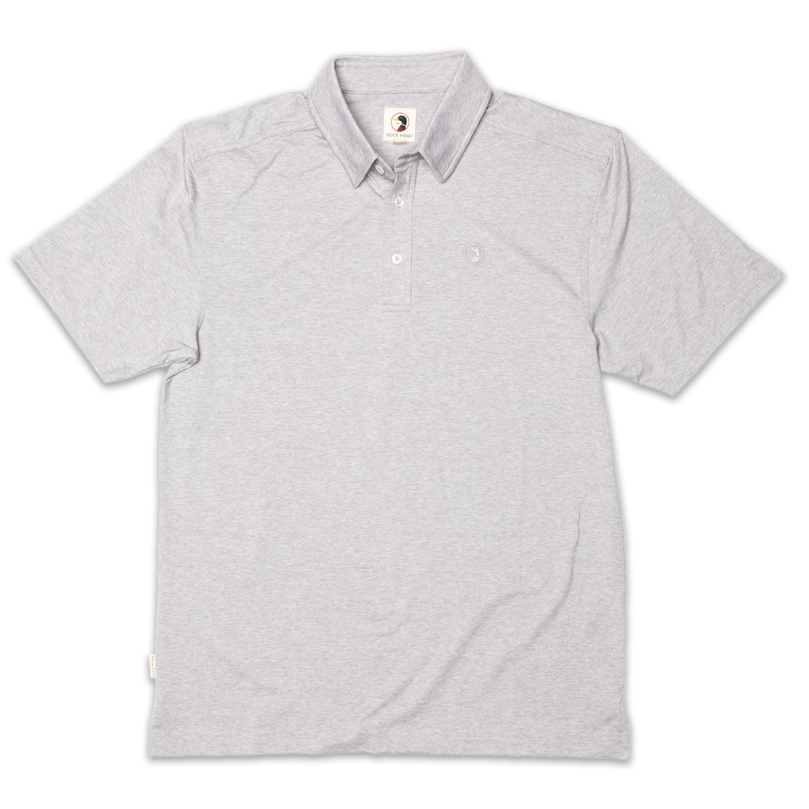 Hayes Performance Logo Polo (Alloy Gray Heather)