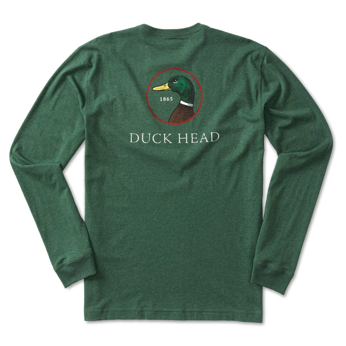 Logo Long Sleeve T-Shirt (Trekking Green Heather)