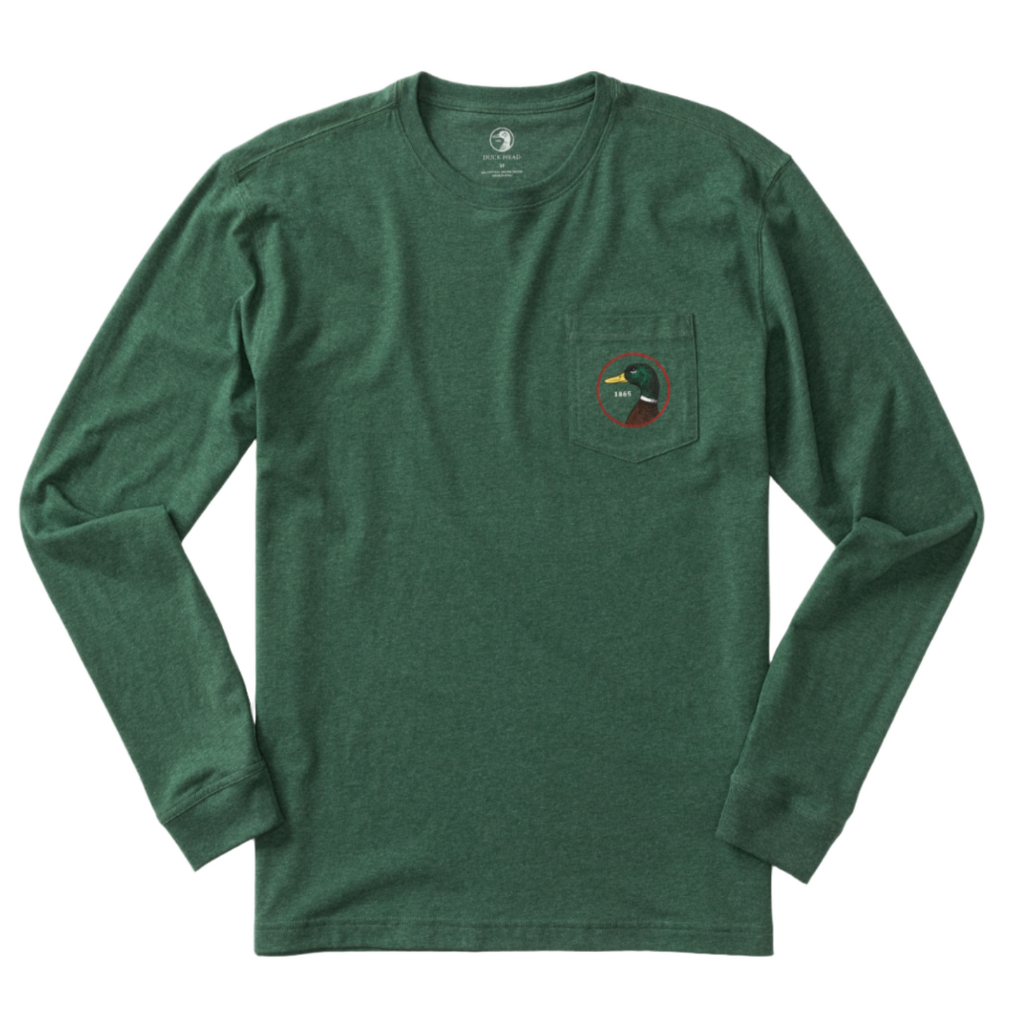 Logo Long Sleeve T-Shirt (Trekking Green Heather)