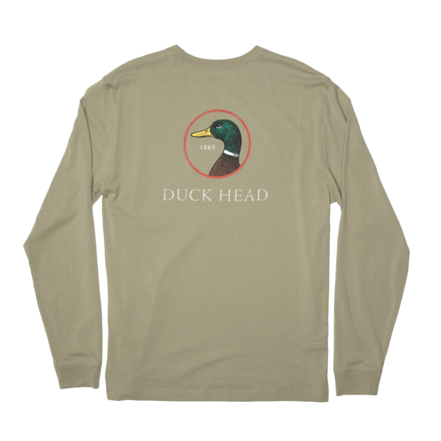 Logo Long Sleeve T-Shirt (Field Grey)