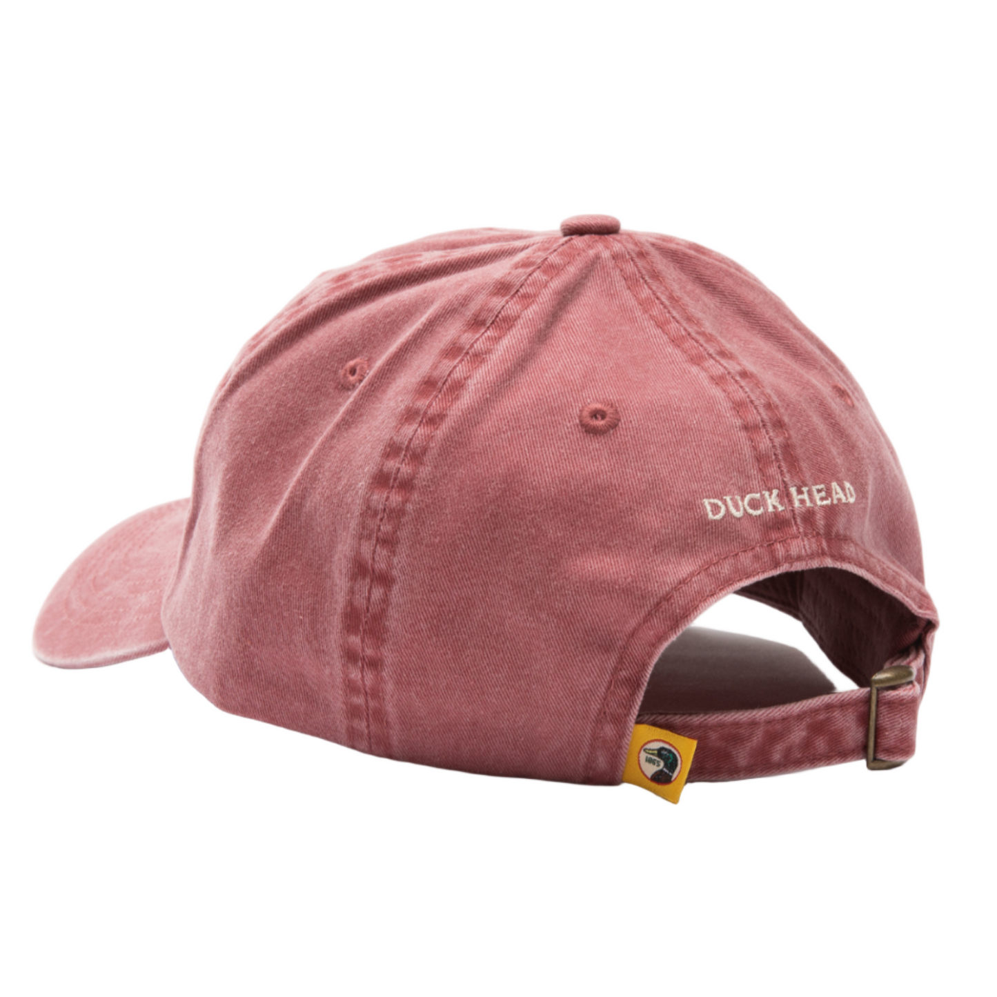 Circle Patch Twill Hat (Washed Red)
