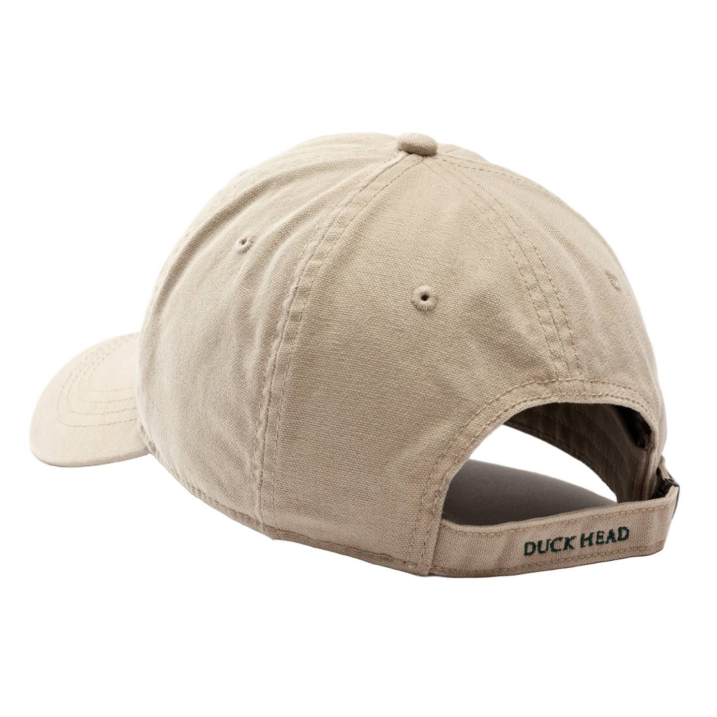 Embroidered Canvas Hat (Khaki)