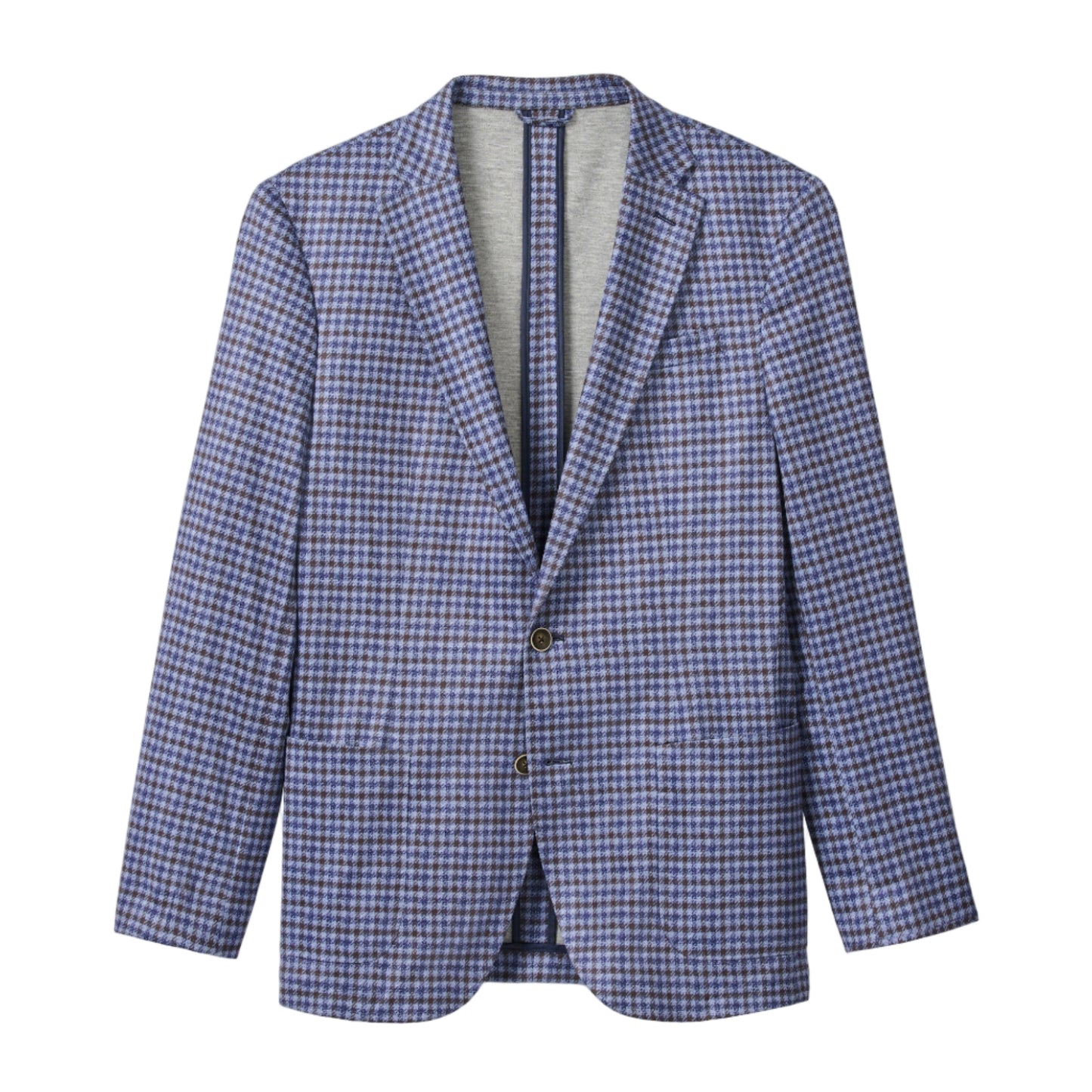 Thayer Top Shelf Houndstooth Knit Sport Coat (Laguna Blue)
