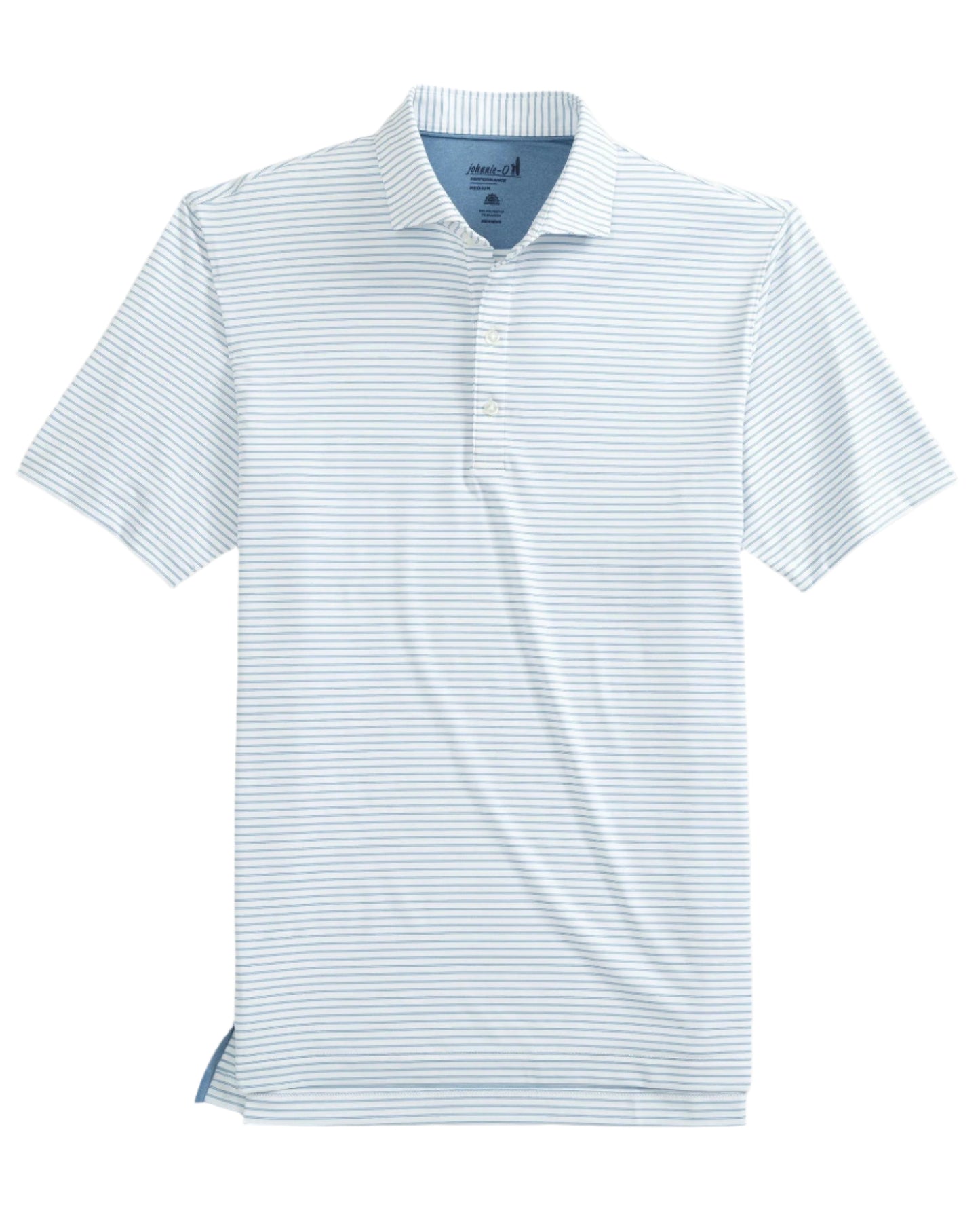 Performance Jersey Polo - Michael Stripe (White)