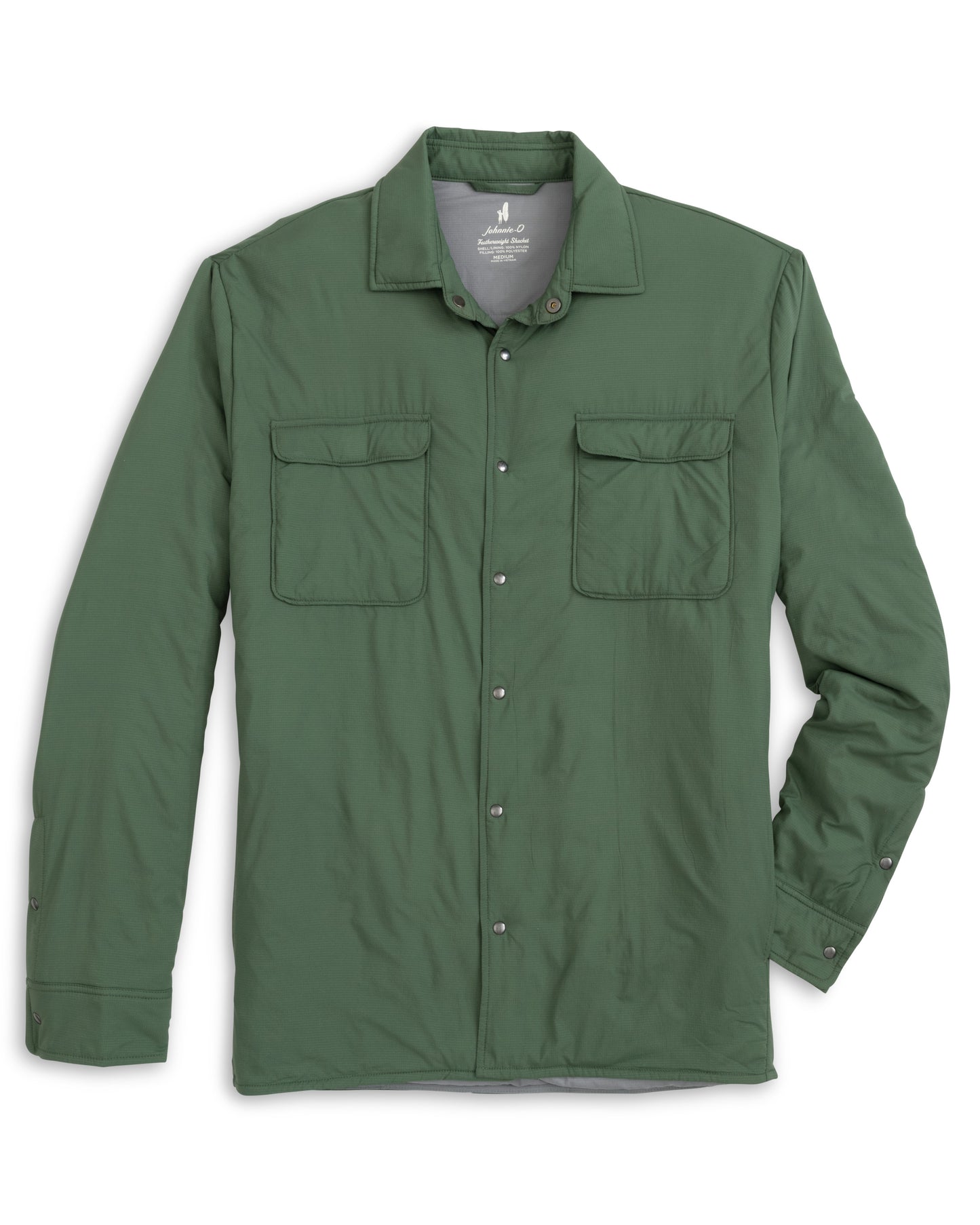 Denzel Featherweight Shacket (Kelp)