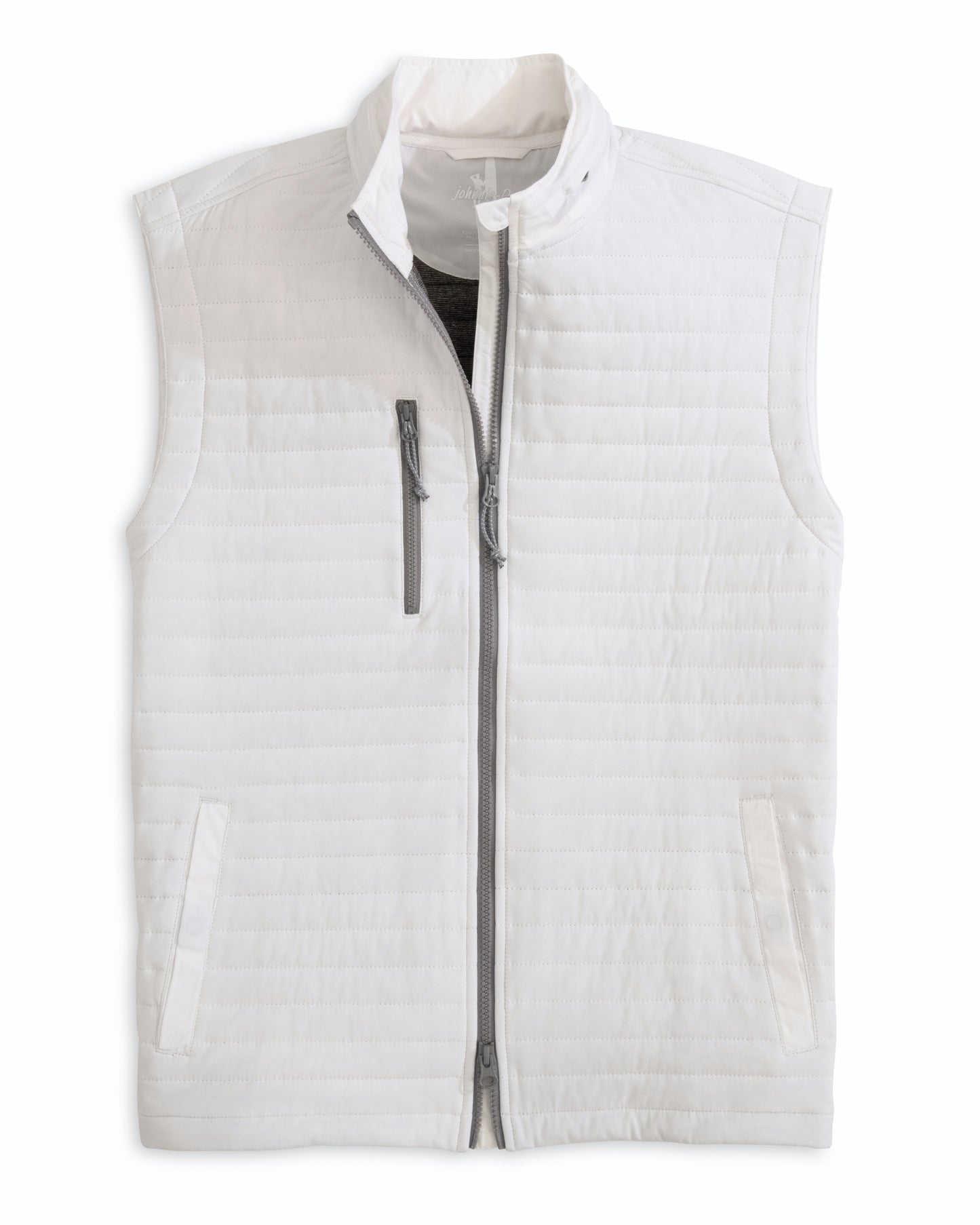 Crosswind Quilted Performance Vest (White)