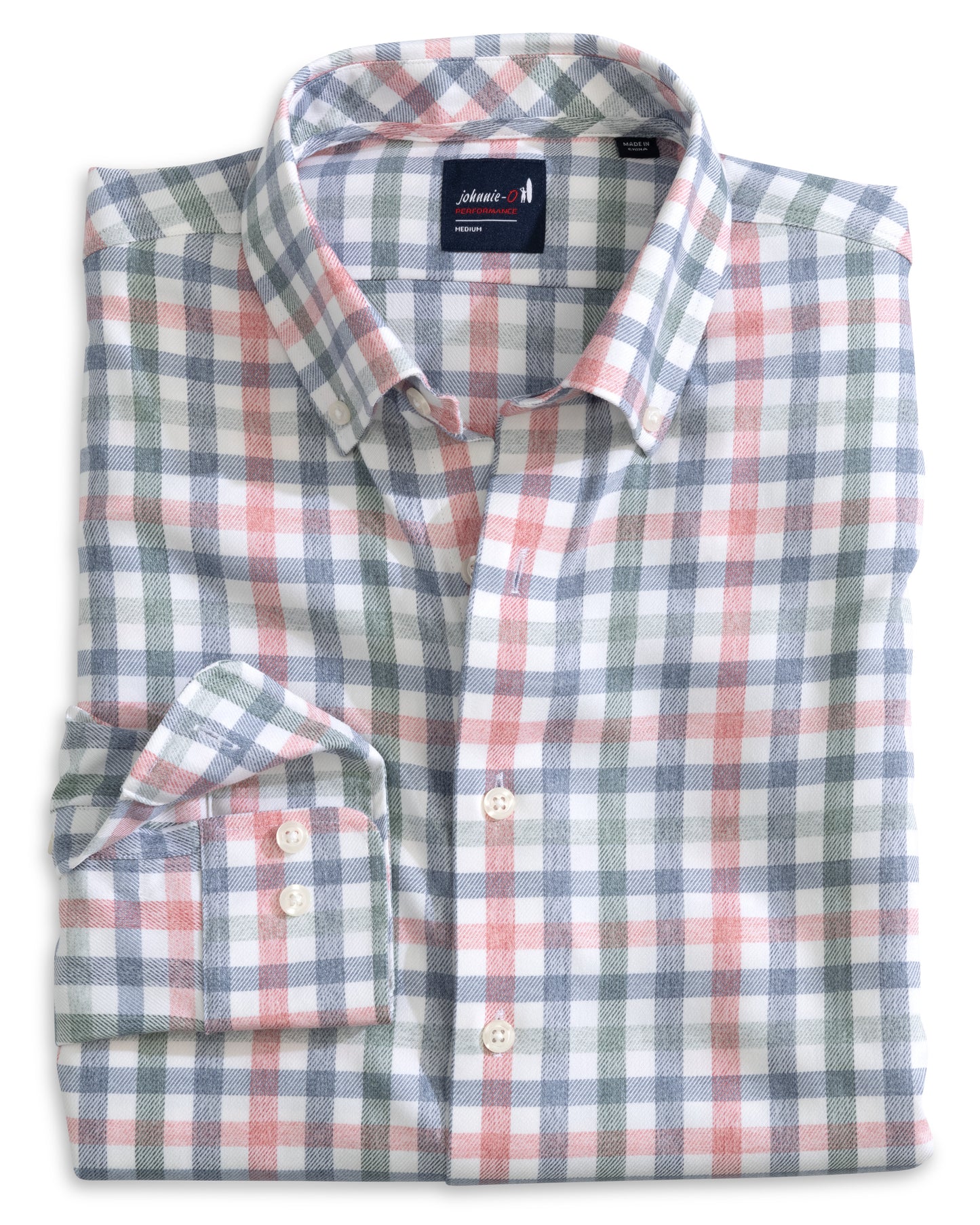 Everyday Performance Button Down Shirt - Callum (Navy)