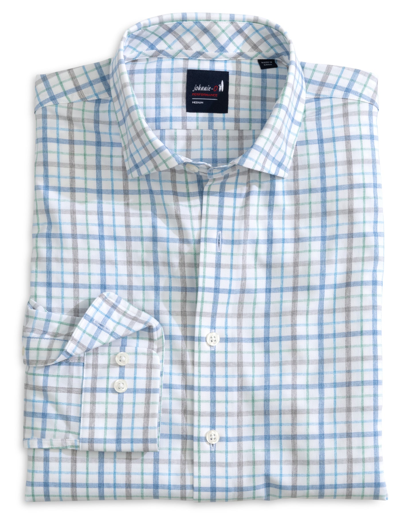 Performance Button Down Shirt - Maarten (Navy)
