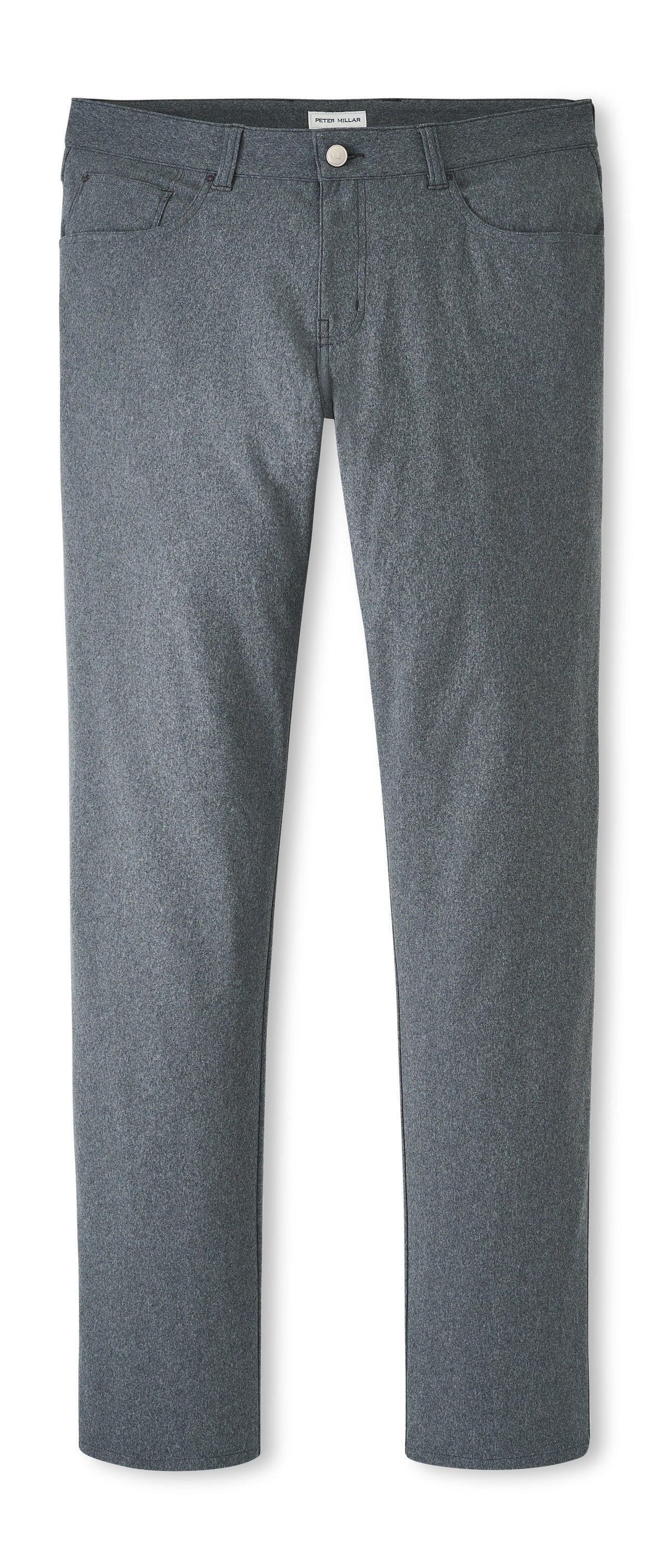 Brevard Performance Flannel Five-Pocket Pant (Charcoal)